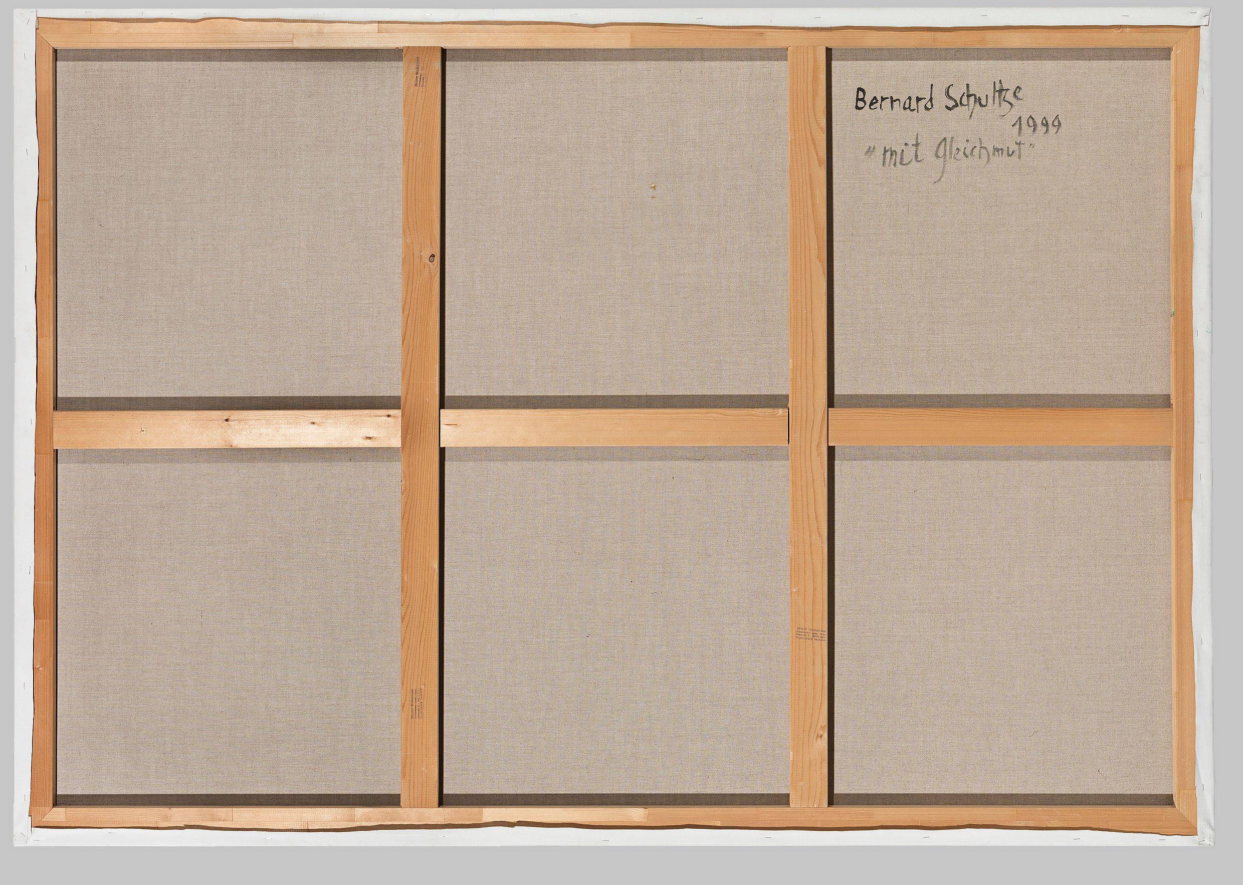 Auf diesem Bild ist das folgende Kunstwerk zu sehen: Bernard Schultze. „mit Gleichmut