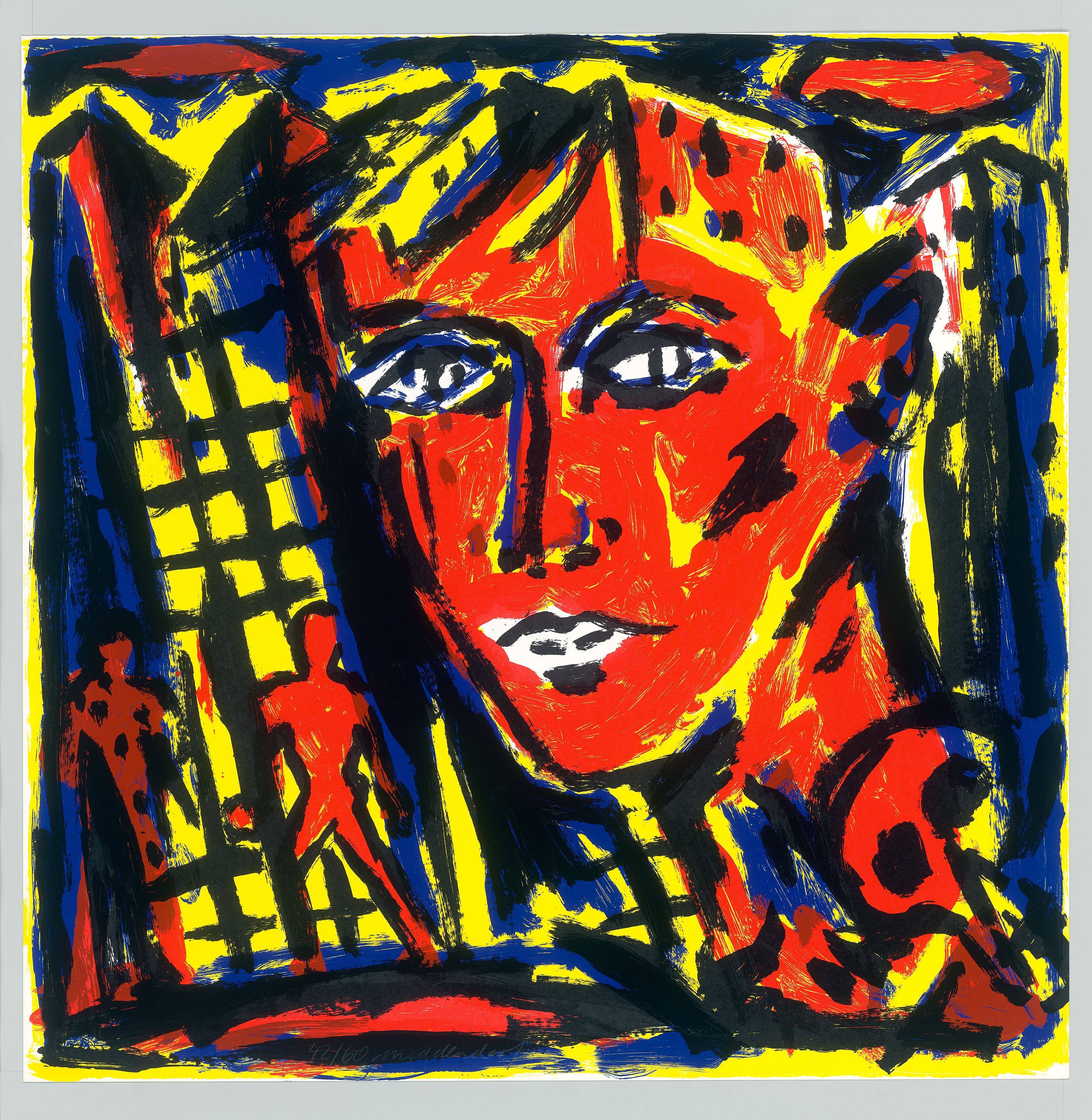 Auf diesem Bild ist das folgende Kunstwerk zu sehen:  Mappenwerk. „8 Für Berlin“. 1986.