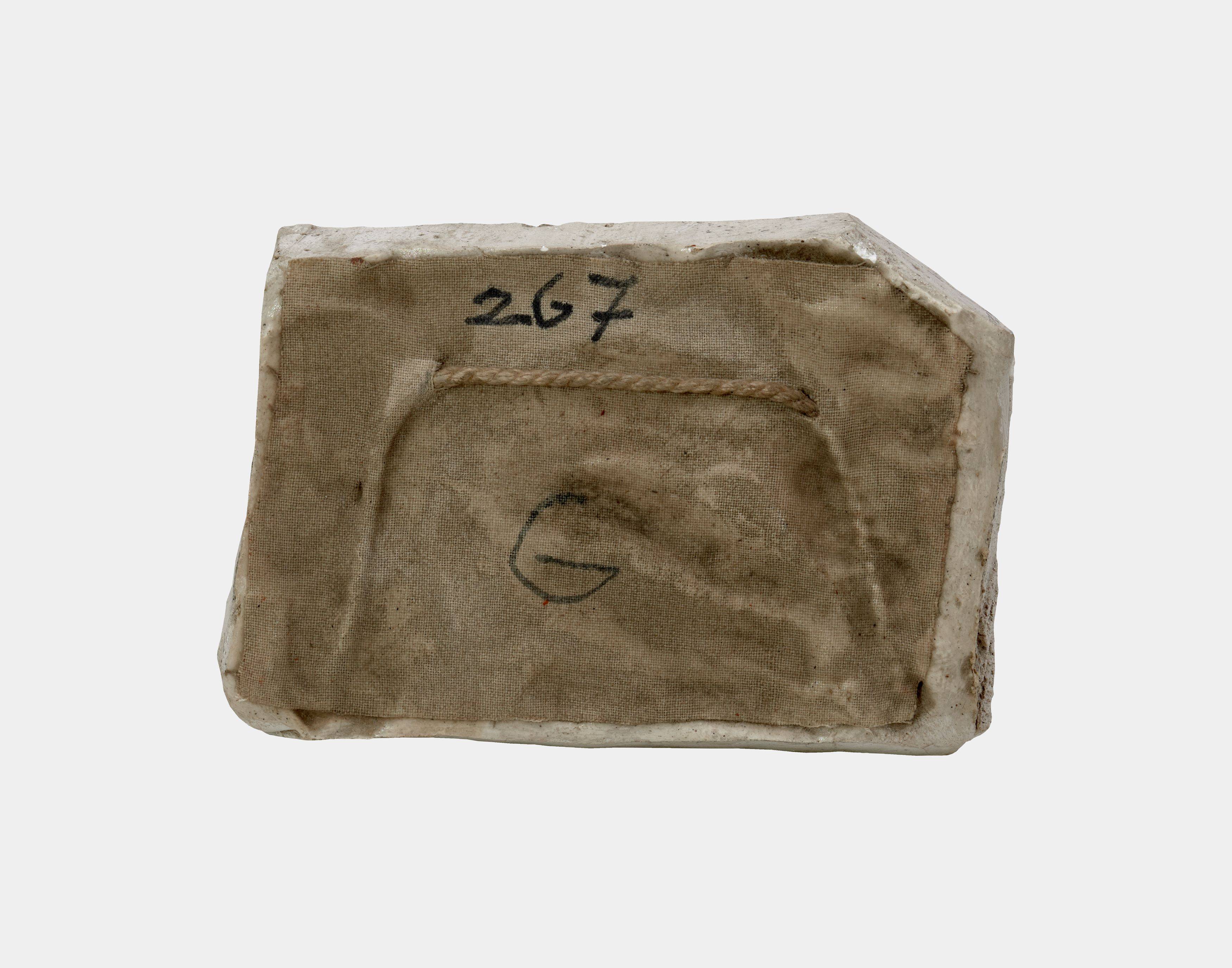 This picture shows the following artwork: Hermann Glöckner. Zwei Profile. 1956.