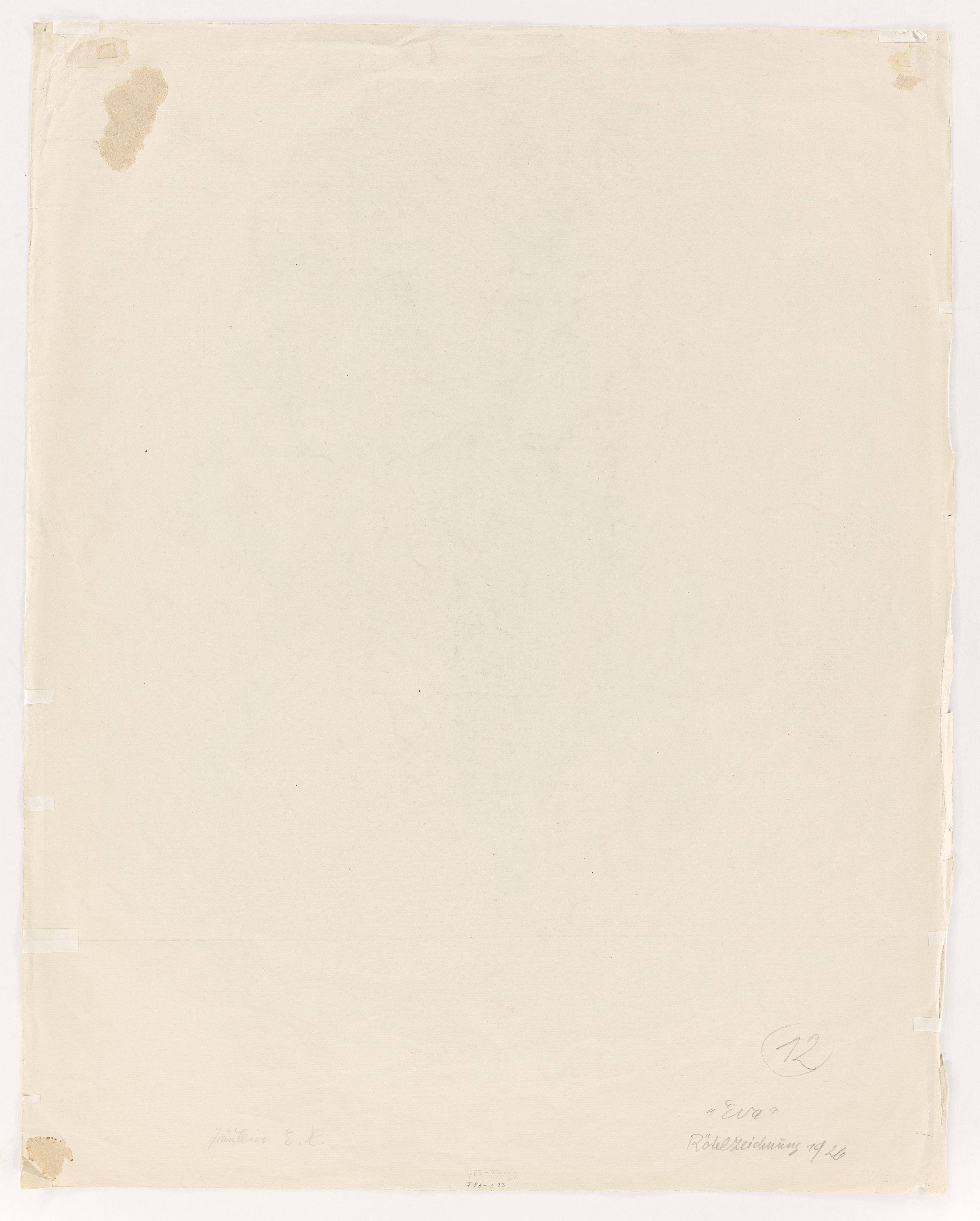 This picture shows the following artwork: Conrad Felixmüller. ”Eva”. 1926.