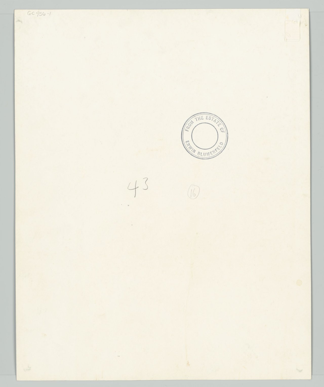 This picture shows the following artwork: Erwin Blumenfeld. Portrait of a Woman, New York. 1943.