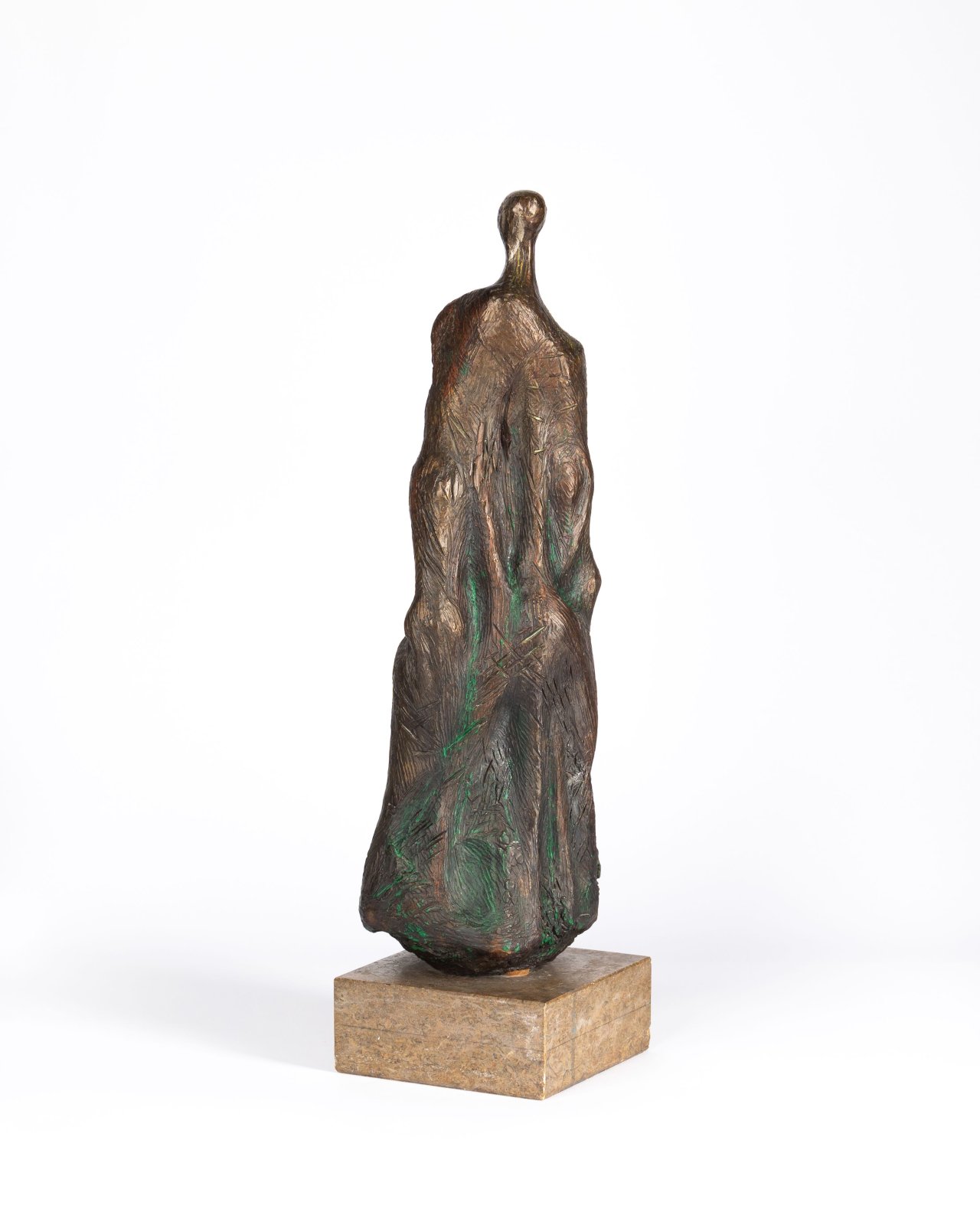Auf diesem Bild ist das folgende Kunstwerk zu sehen: Theo Balden. „Aufrechte I“. 1988.