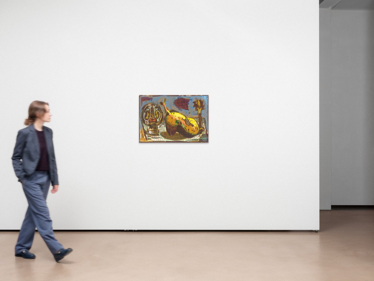 This picture shows the following artwork: Markus Lüpertz. Untitled. 1980.