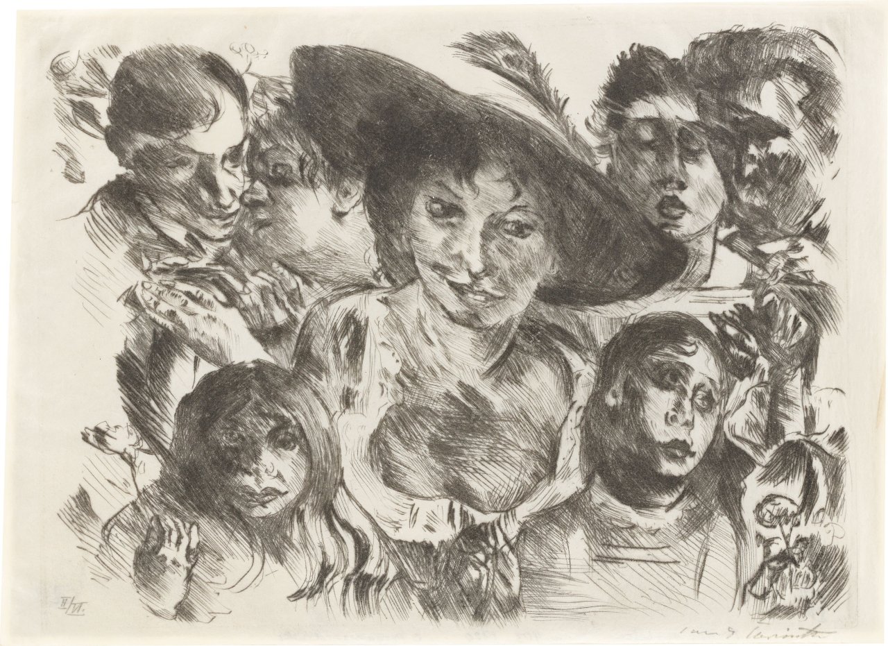 Auf diesem Bild ist das folgende Kunstwerk zu sehen: Lovis Corinth. „Freude am Leben“. 1920.