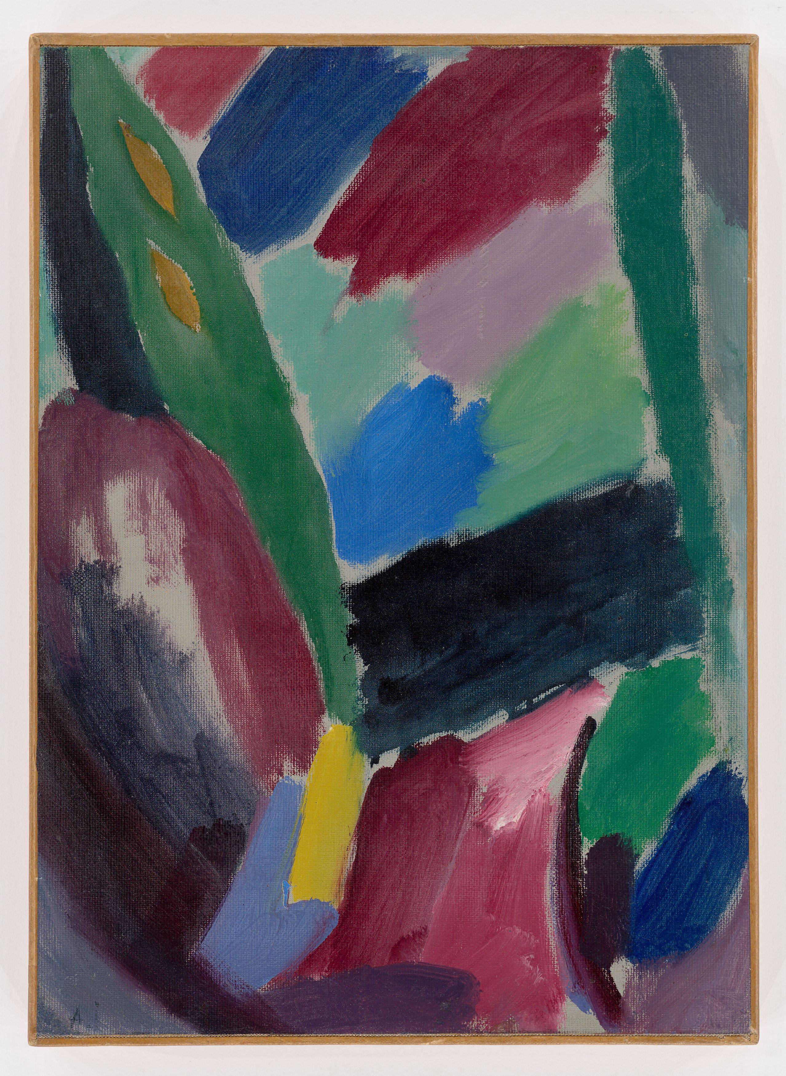 This picture shows the following artwork: Alexej von Jawlensky. ”Variation”. 1916.