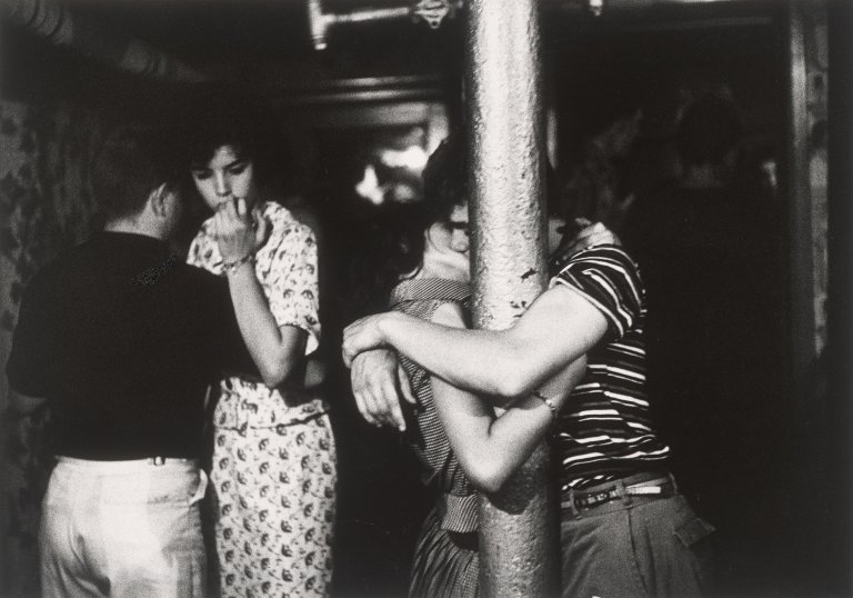 This picture shows the following artwork: Bruce Davidson. New York City, from the series ”Brooklyn Gang”. 1959.