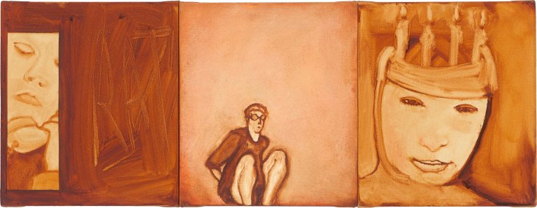 This picture shows the following artwork: Ida Applebroog. ”MAGIC KINGDOM (RAT)”. 1987.