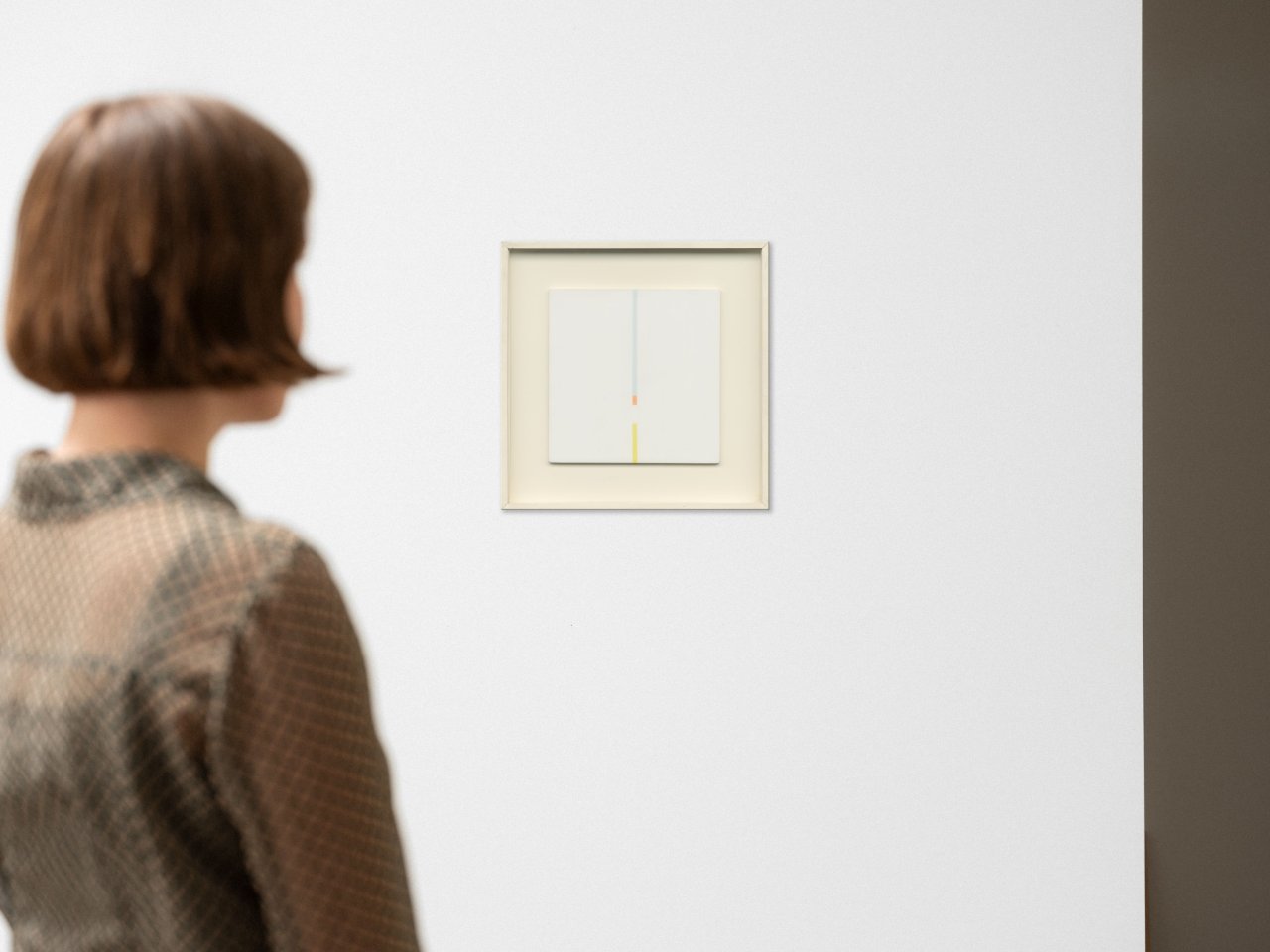 This picture shows the following artwork: Antonio Calderara. ”Tensione verticale interrotta”. 1967/68.