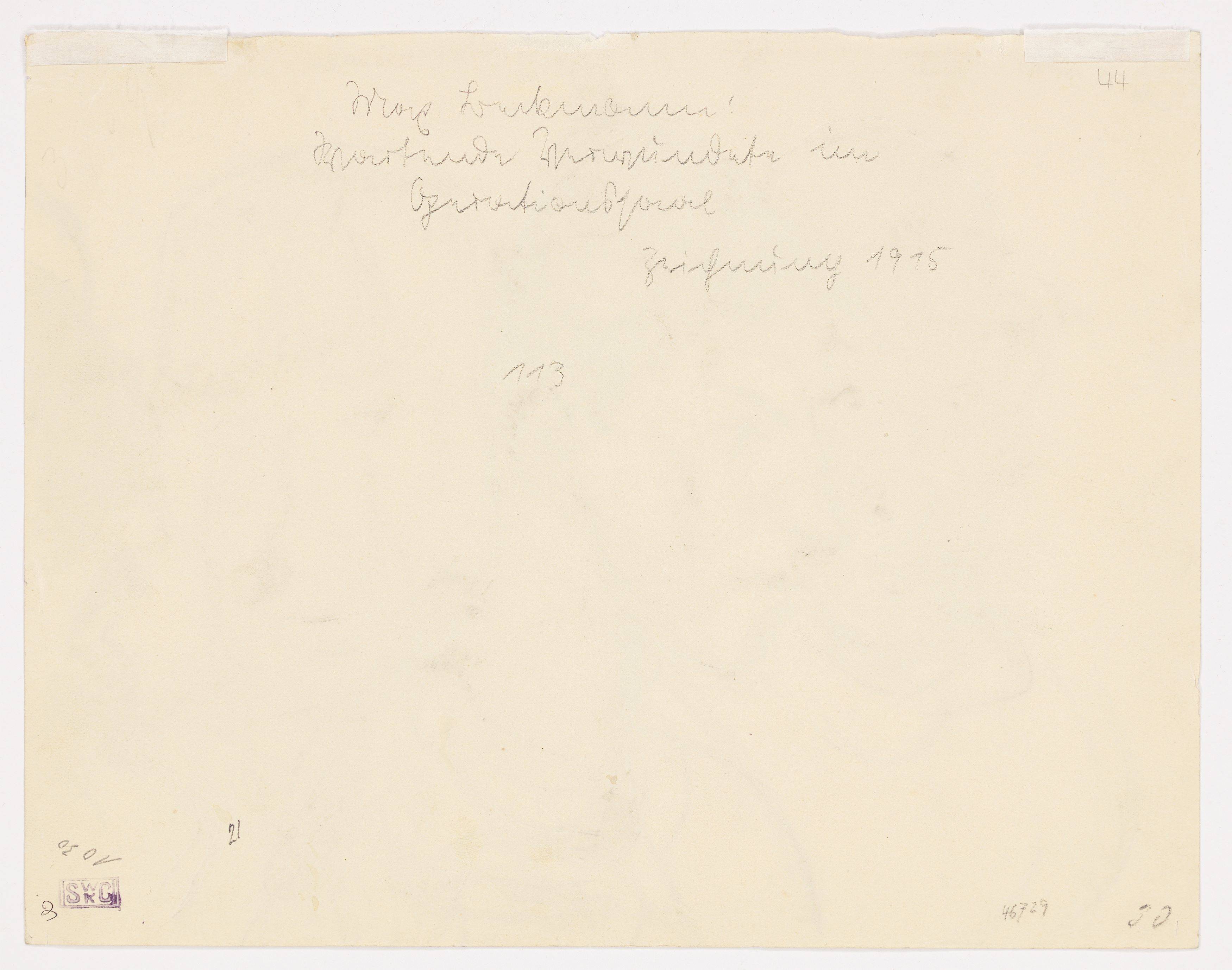 Auf diesem Bild ist das folgende Kunstwerk zu sehen: Max Beckmann. „Verwundete – Vier männliche Porträtköpfe“. 1915.