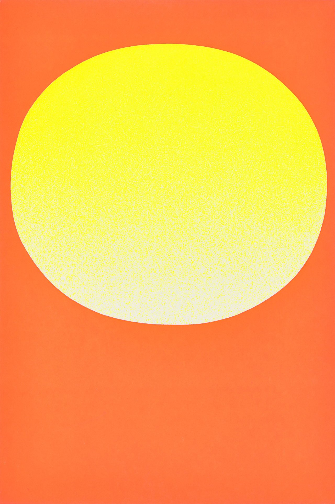 This picture shows the following artwork: Rupprecht Geiger. ”Geiger – Modulation”. 1969.