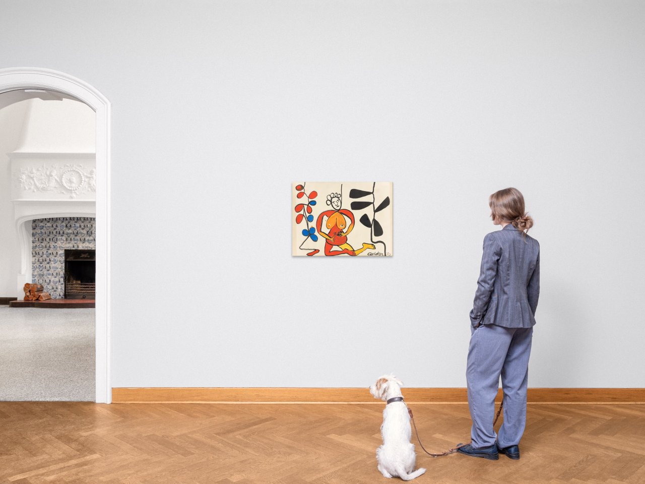 This picture shows the following artwork: Alexander Calder. ”Le Grand Tremblement”. 1970.