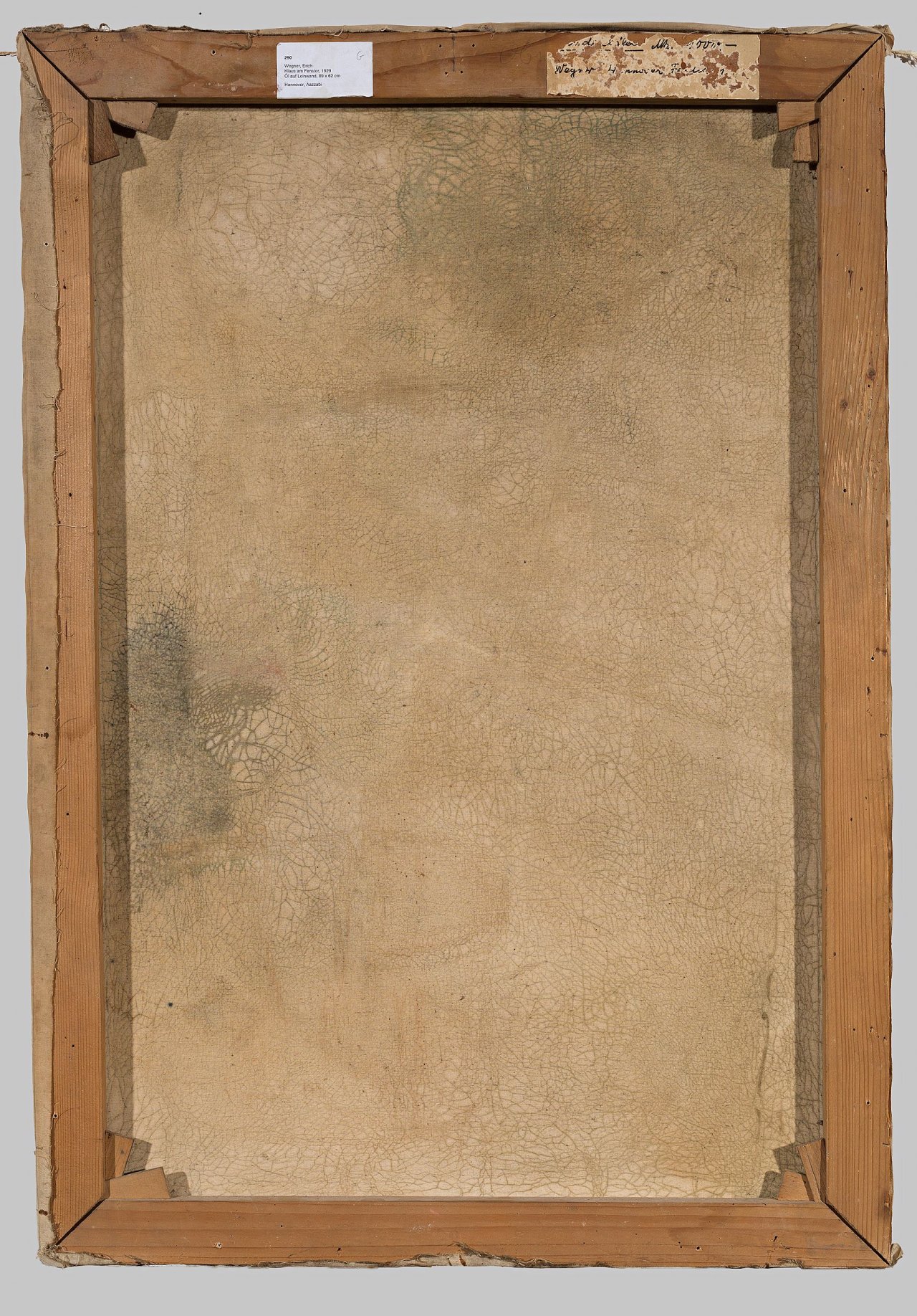 This picture shows the following artwork: Erich Wegner. Klaus at the window. 1929.