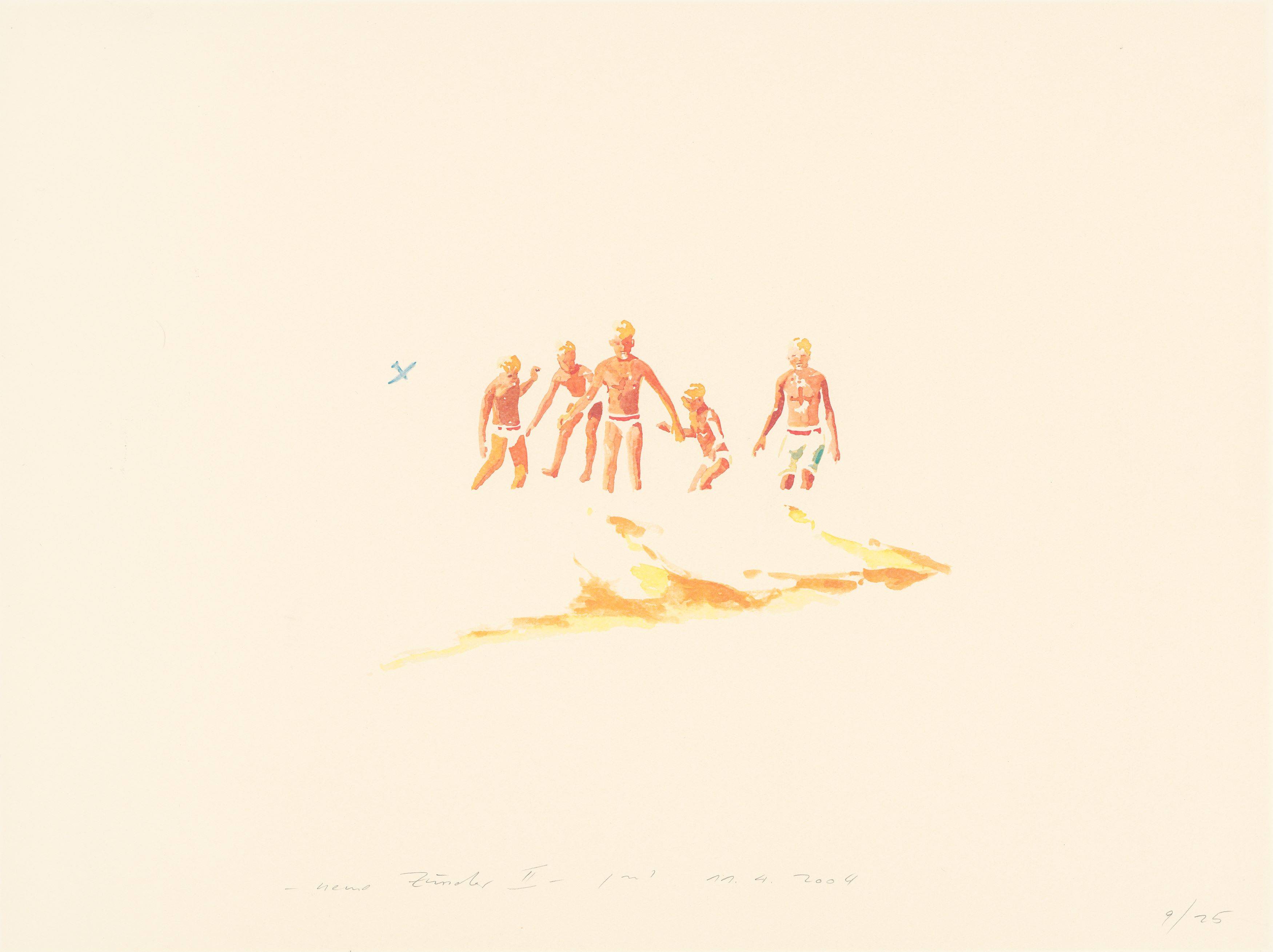 This picture shows the following artwork: Norbert Bisky. ”neue Zünder II”. 2004.