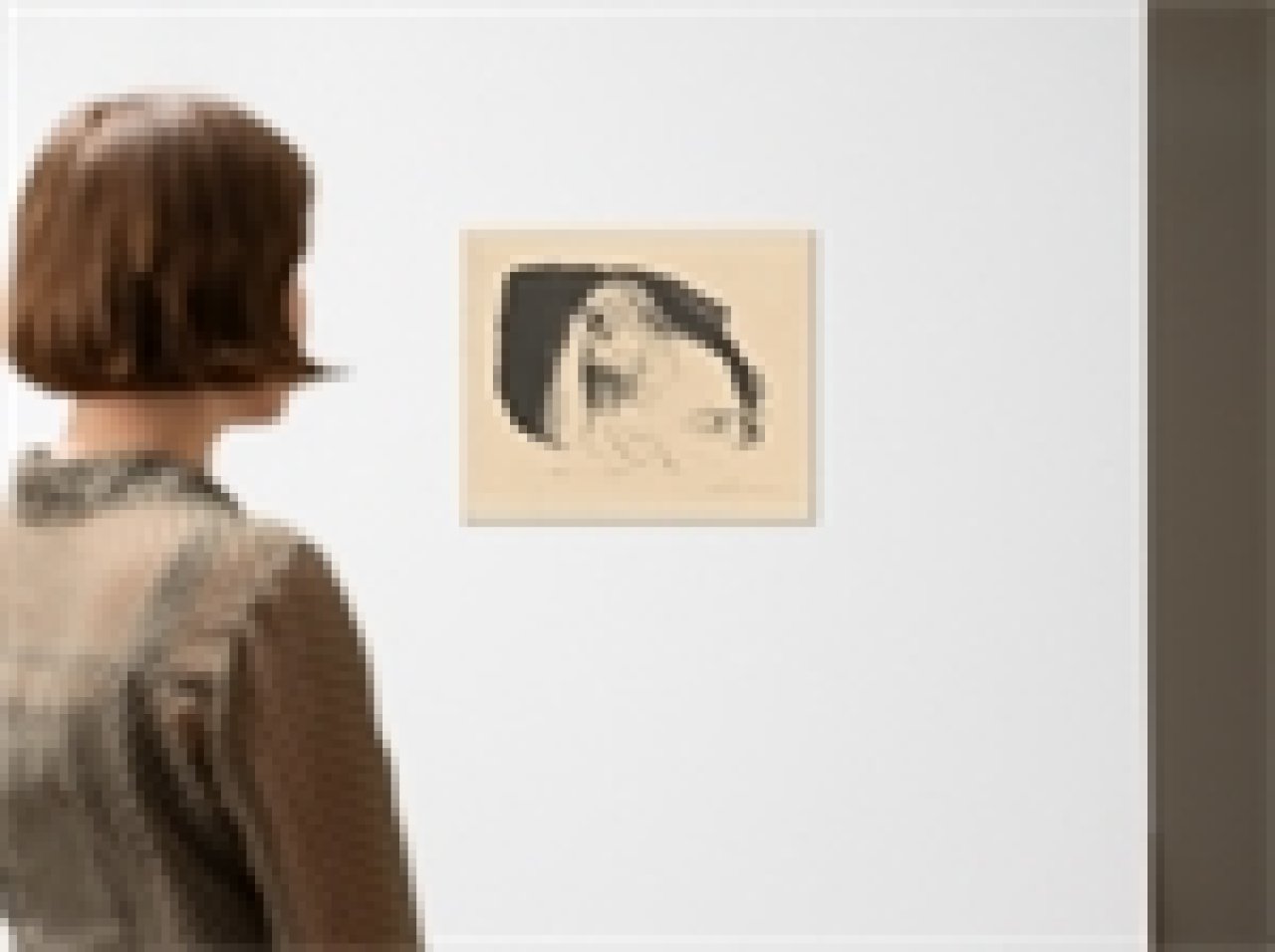 This picture shows the following artwork: Käthe Kollwitz. ”Heimarbeit”. Before April 1925/after 1926.