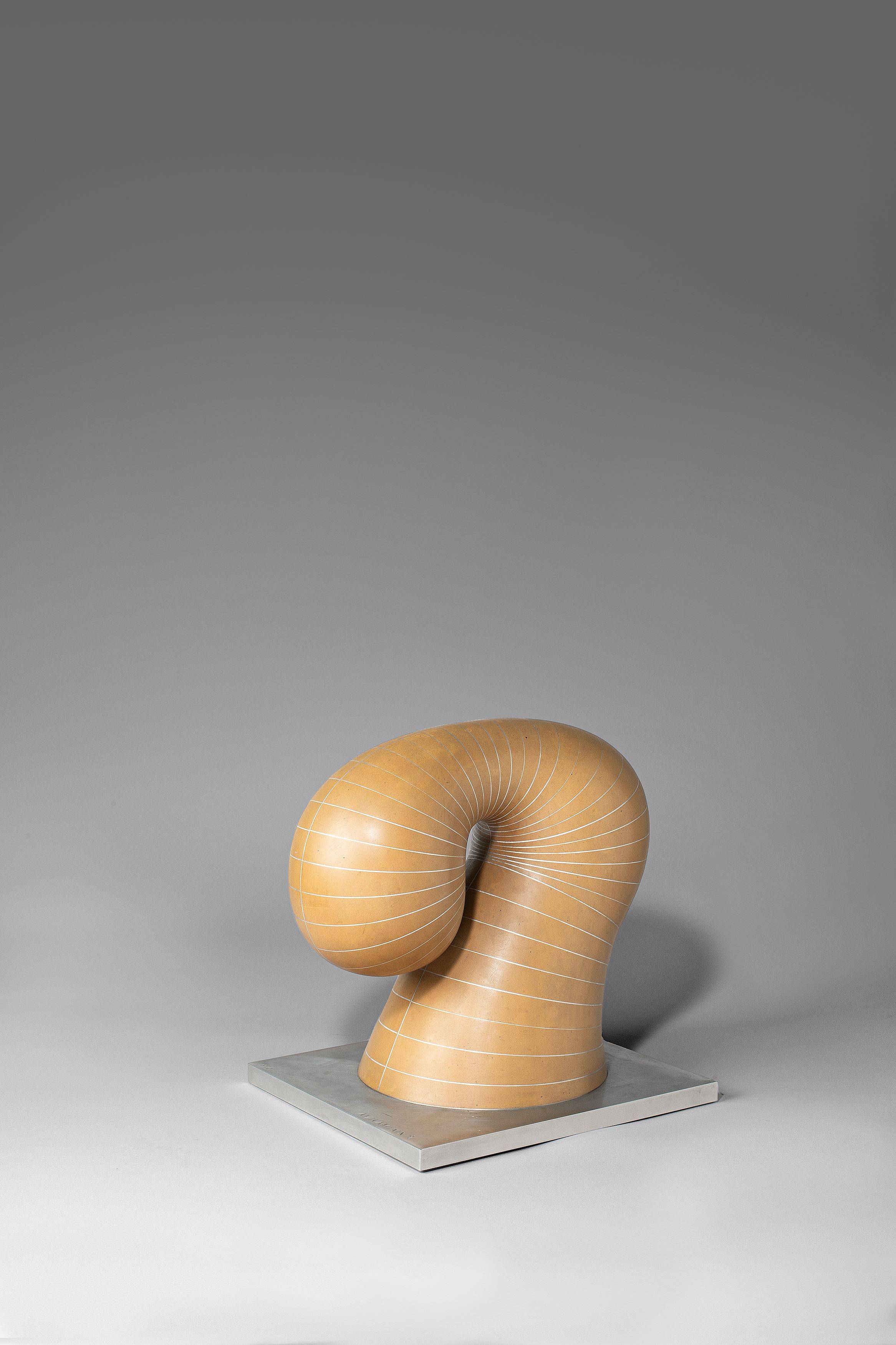 This picture shows the following artwork: Joannis Avramidis. Head – The Trojan horse. 1970.