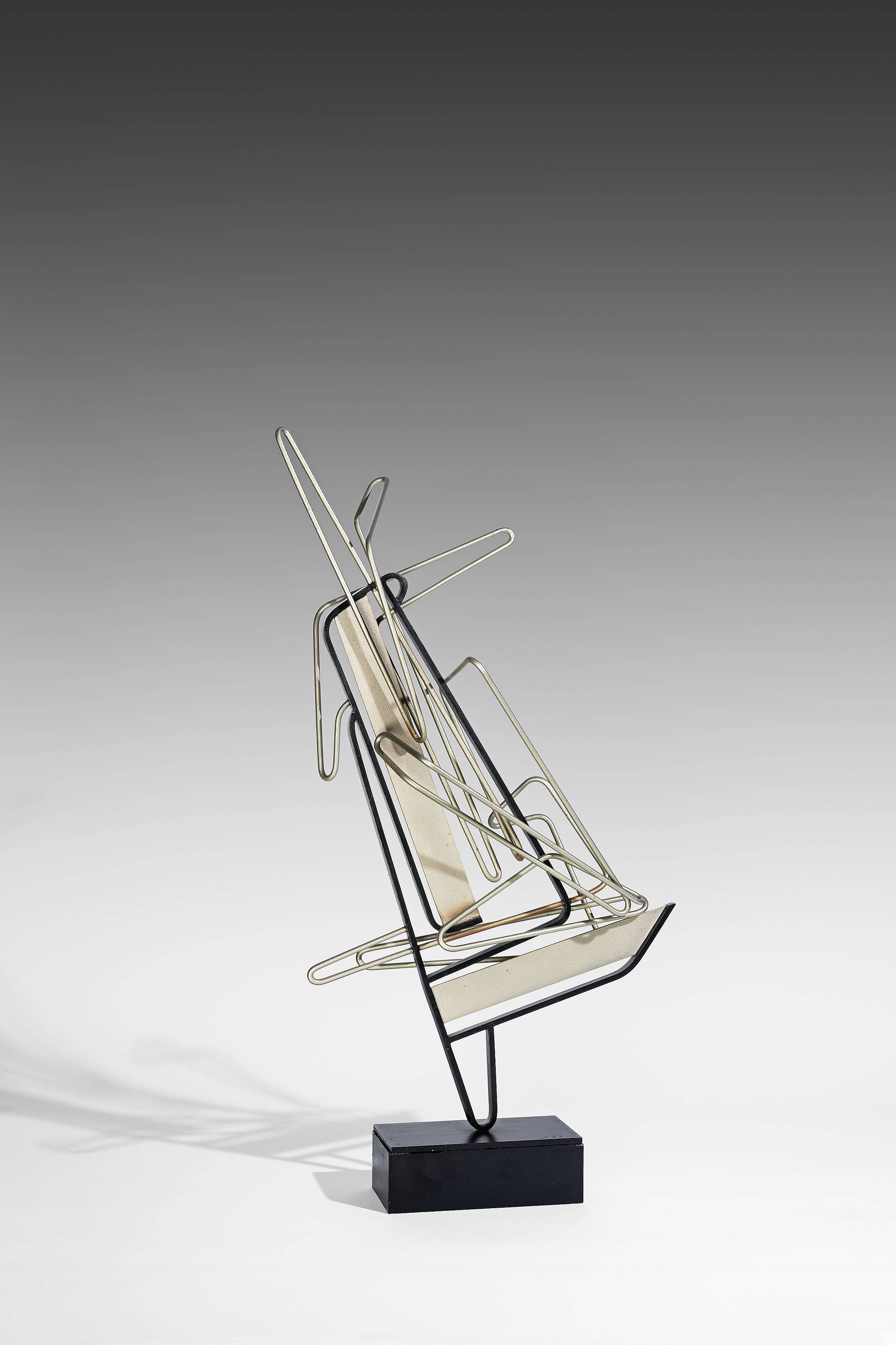 Auf diesem Bild ist das folgende Kunstwerk zu sehen: Hans Uhlmann. „Schiff“. 1952.