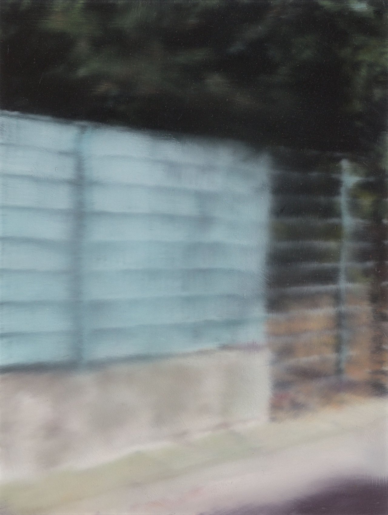 Auf diesem Bild ist das folgende Kunstwerk zu sehen: Gerhard Richter. „Fence (P13)“. 2015.