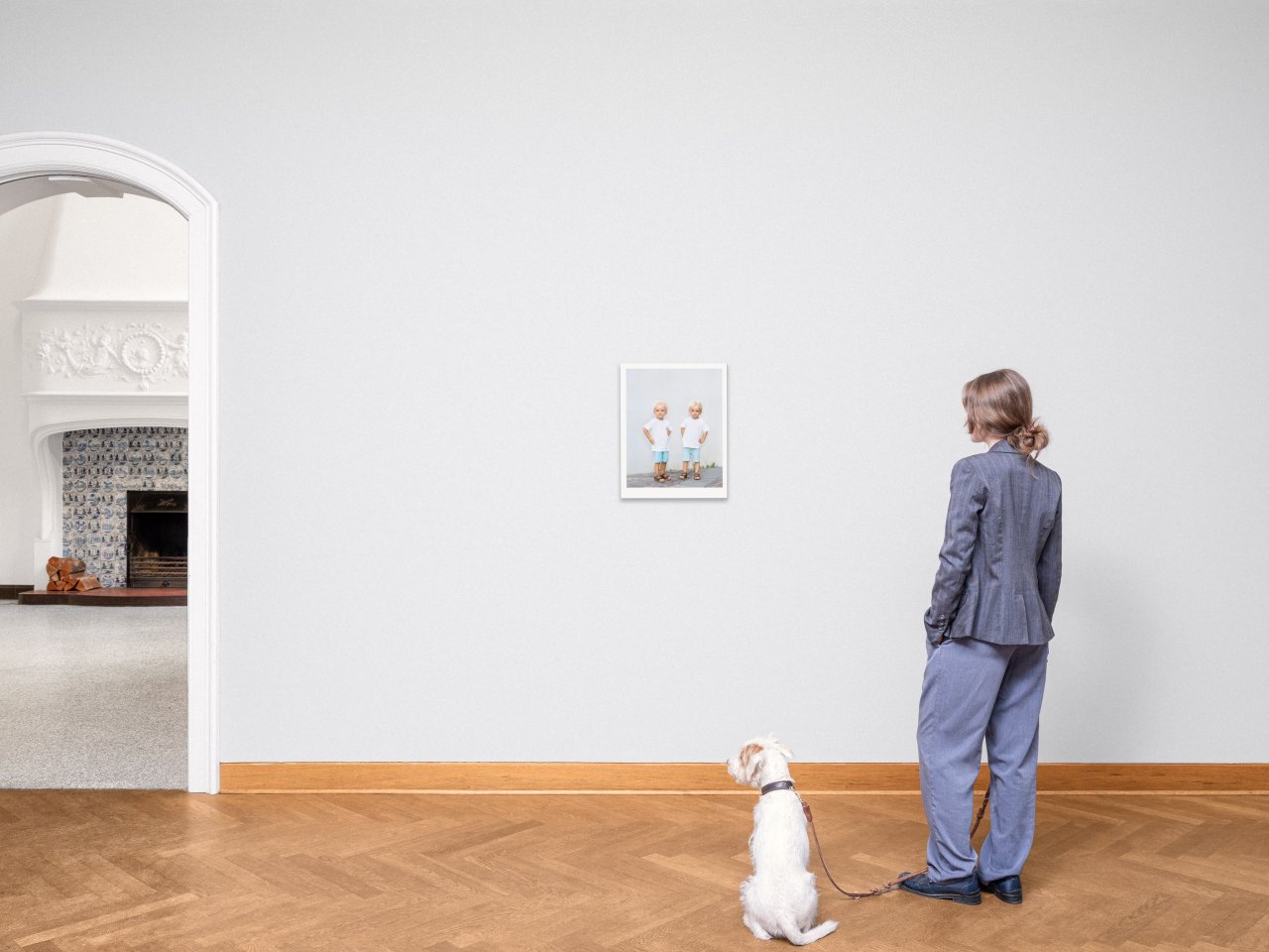 Auf diesem Bild ist das folgende Kunstwerk zu sehen: Albrecht Tübke. Deutschland, aus der Serie „Twins“, 2000–2015. 2014.