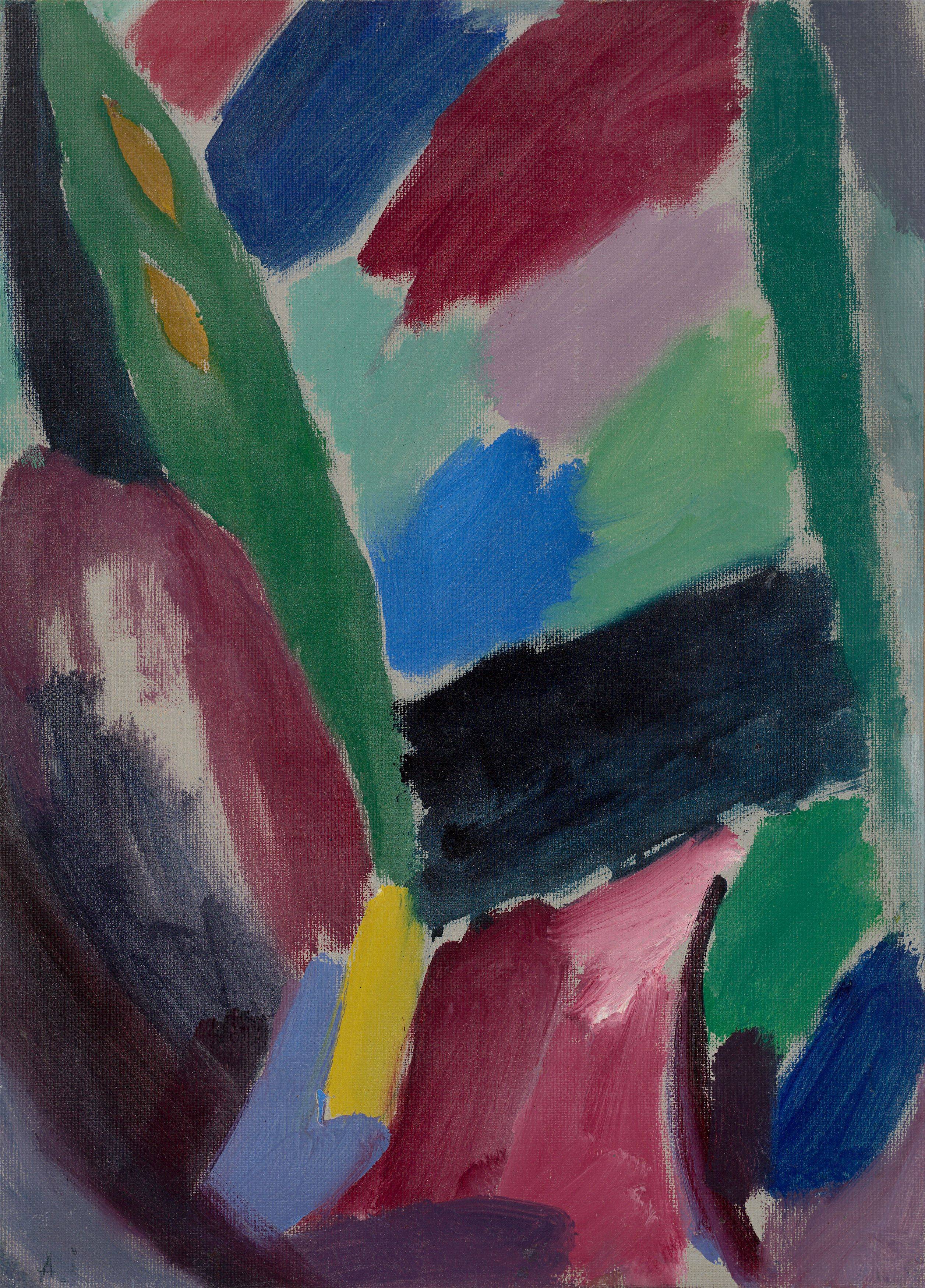 This picture shows the following artwork: Alexej von Jawlensky. ”Variation”. 1916.