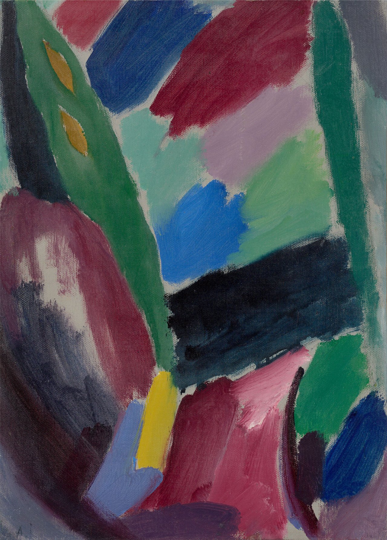 This picture shows the following artwork: Alexej von Jawlensky. ”Variation”. 1916.