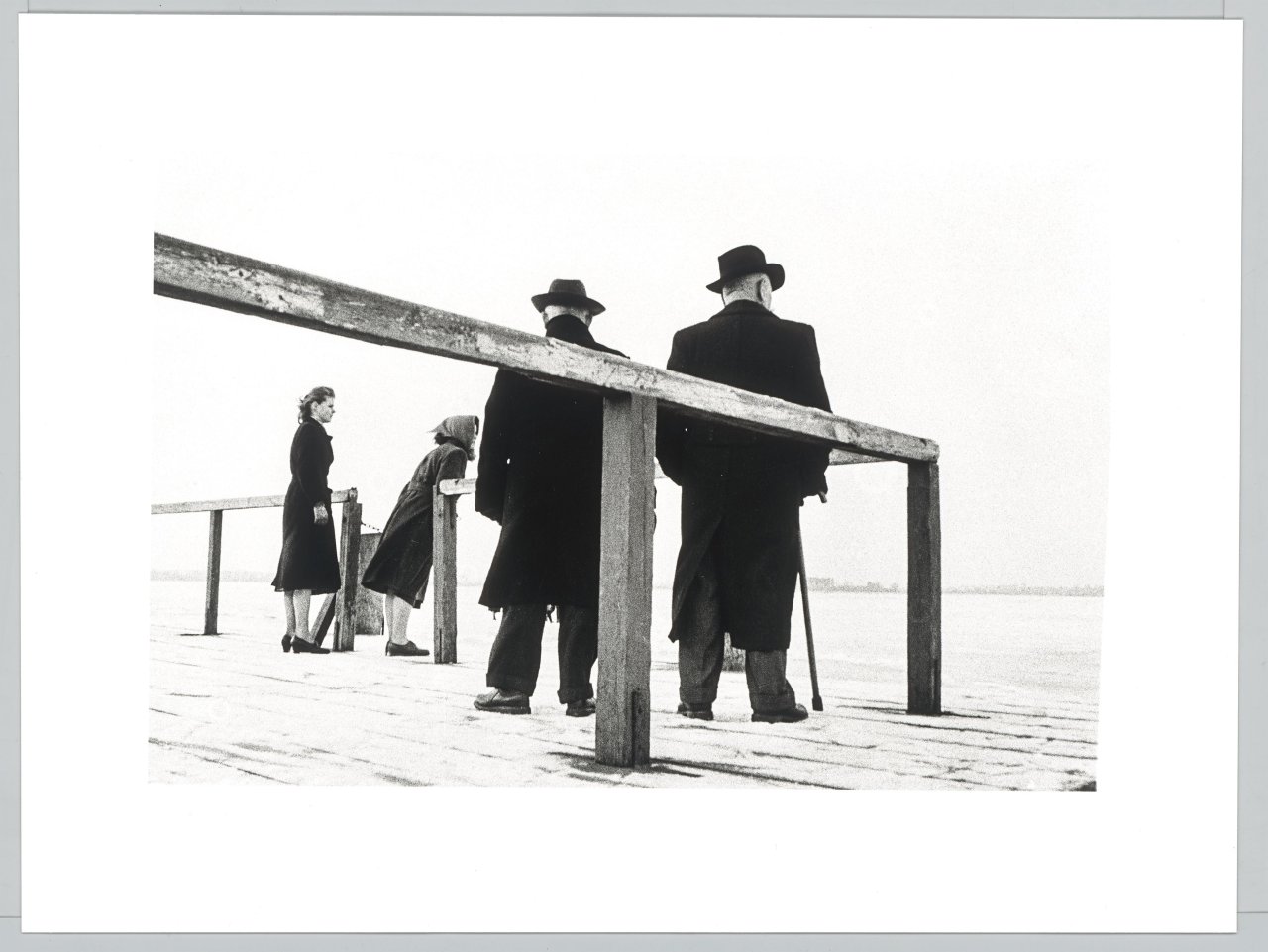 This picture shows the following artwork: Arno Fischer. ”Müritz DDR”. 1956.