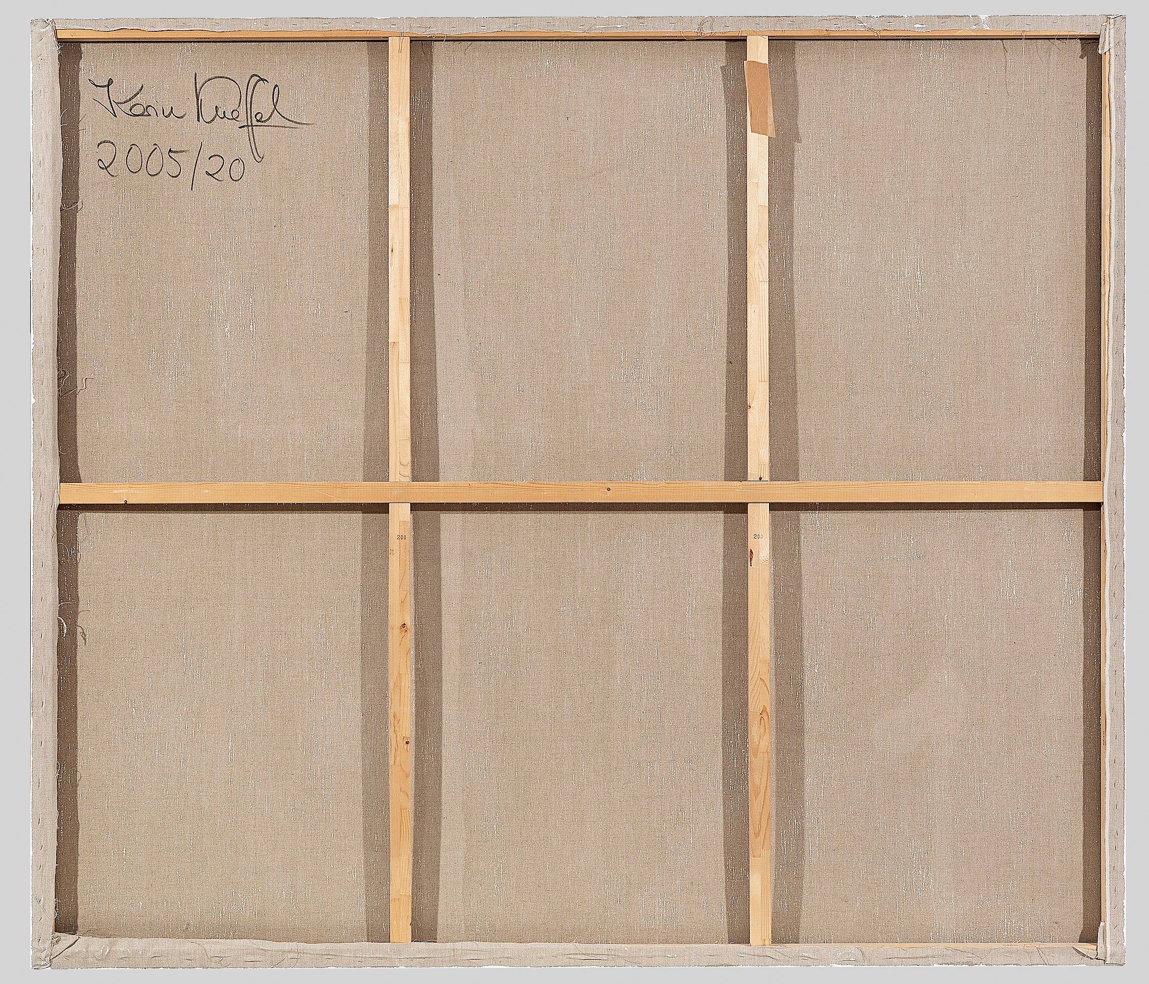 Auf diesem Bild ist das folgende Kunstwerk zu sehen: Karin Kneffel. Ohne Titel. 2005.