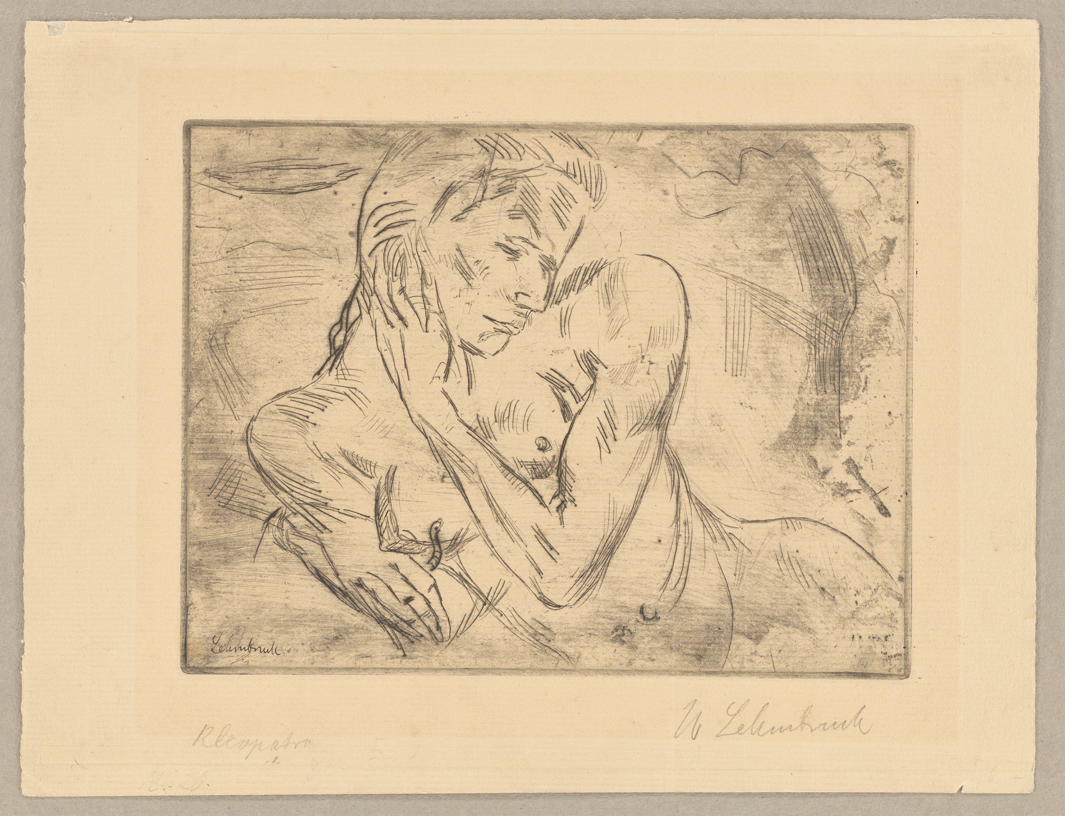 Auf diesem Bild ist das folgende Kunstwerk zu sehen: Wilhelm Lehmbruck. „Kleopatra I“. 1911.