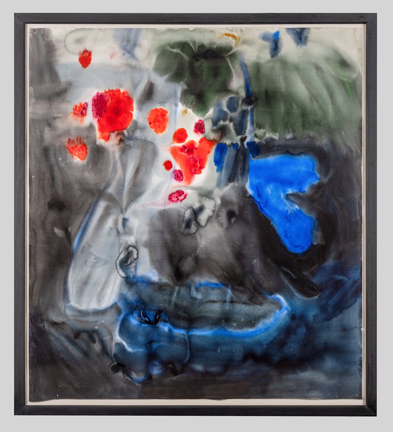 This picture shows the following artwork: Herbert Brandl. Untitled. 1993.