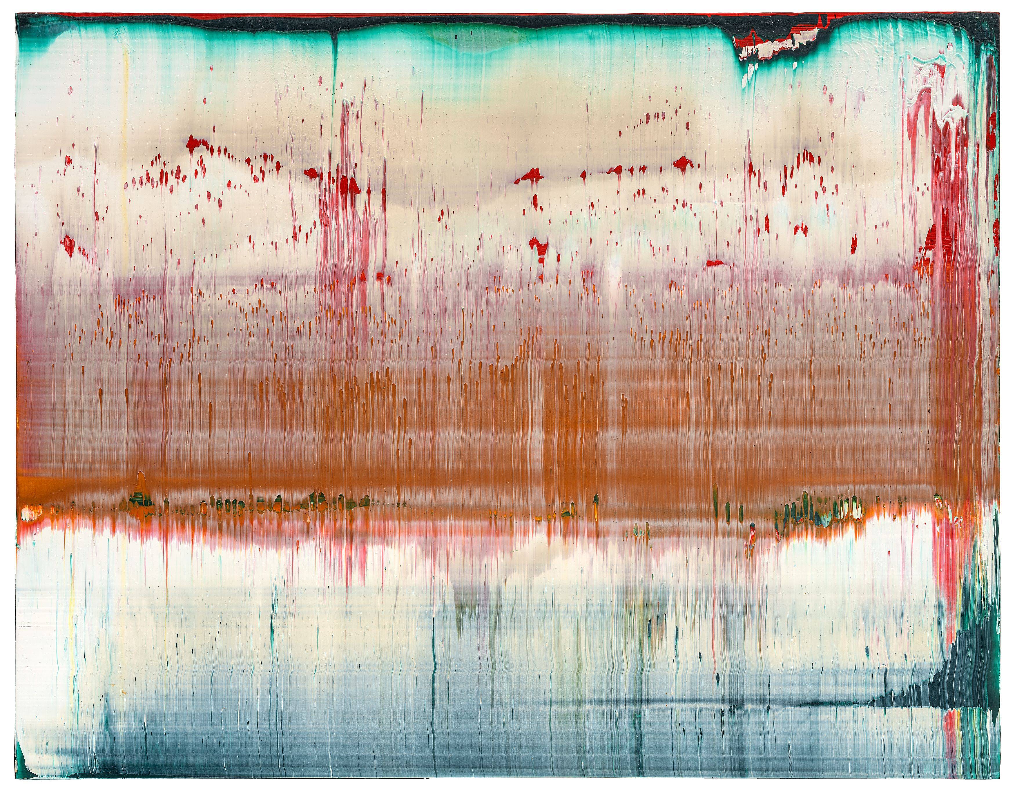 This picture shows the following artwork: Gerhard Richter. ”Fuji”. 1996.