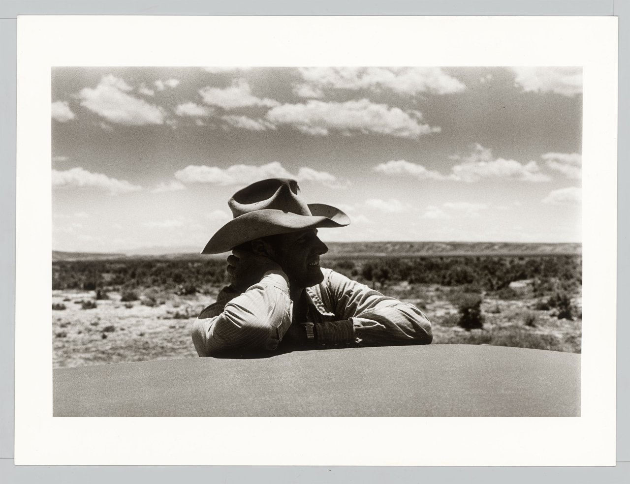 Auf diesem Bild ist das folgende Kunstwerk zu sehen: Norbert Bunge. „Wyoming“. 1970.