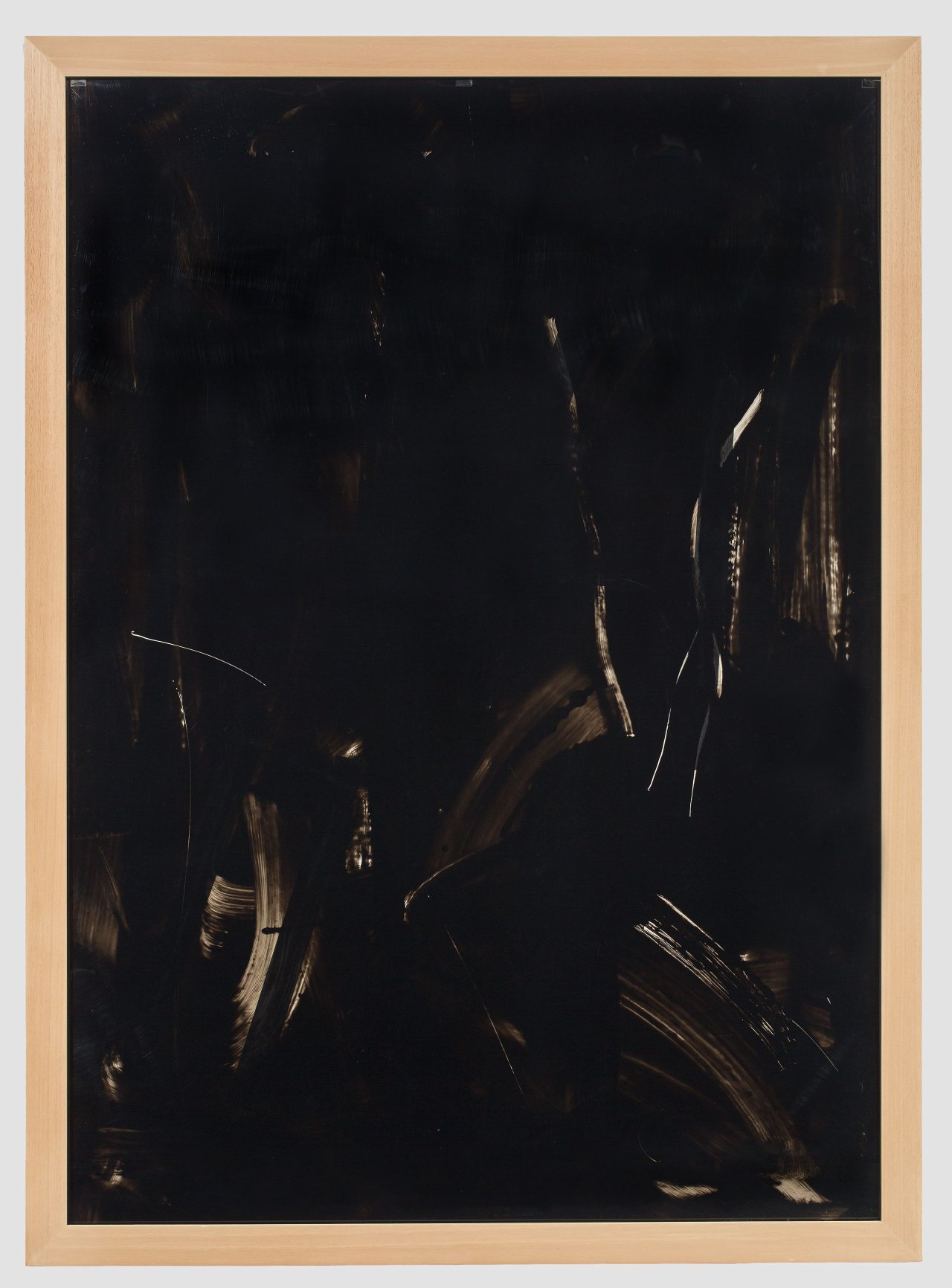 This picture shows the following artwork: Imi Knoebel. Untitled (foil drawing). 1990.
