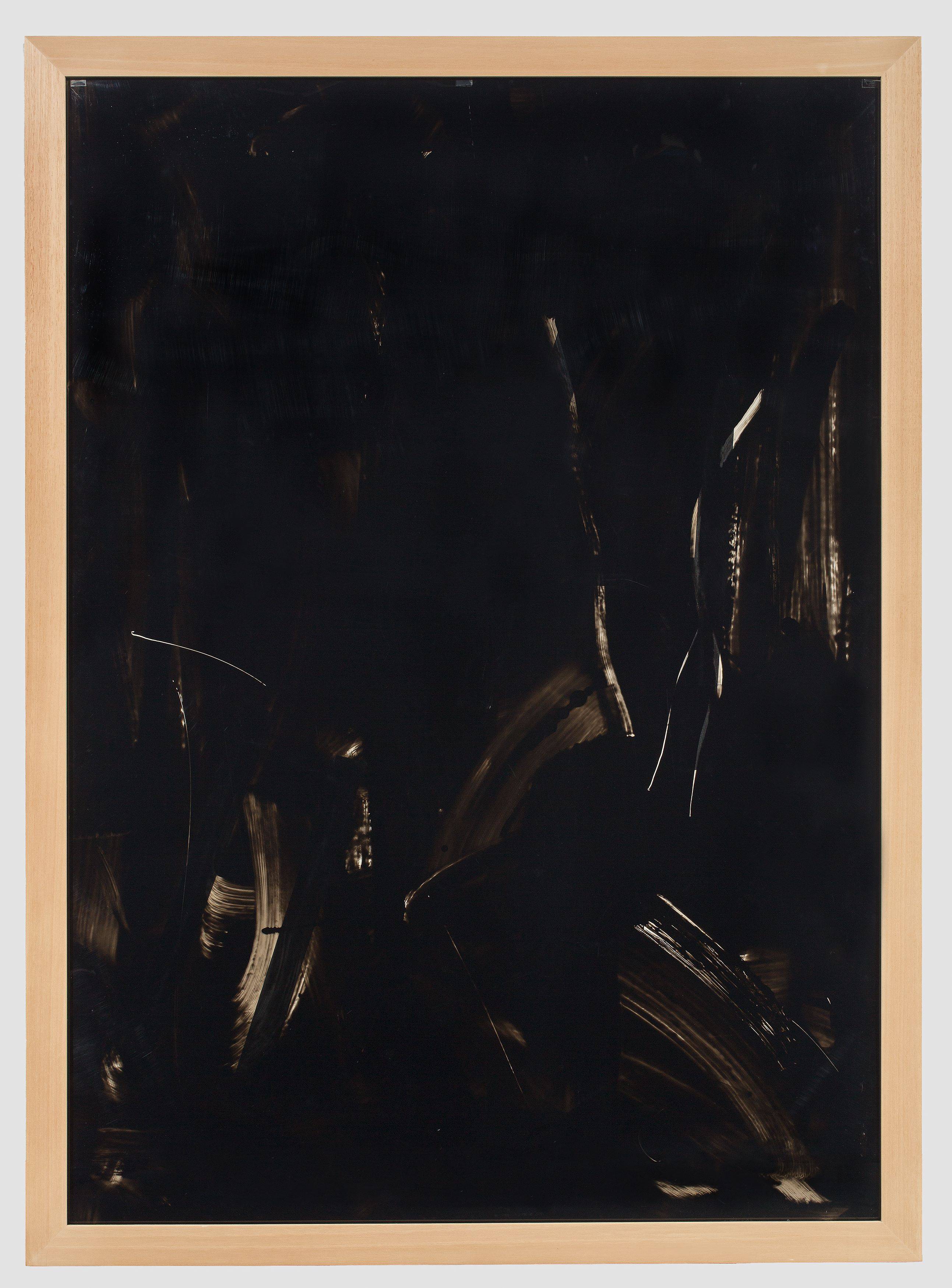 This picture shows the following artwork: Imi Knoebel. Untitled (foil drawing). 1990.