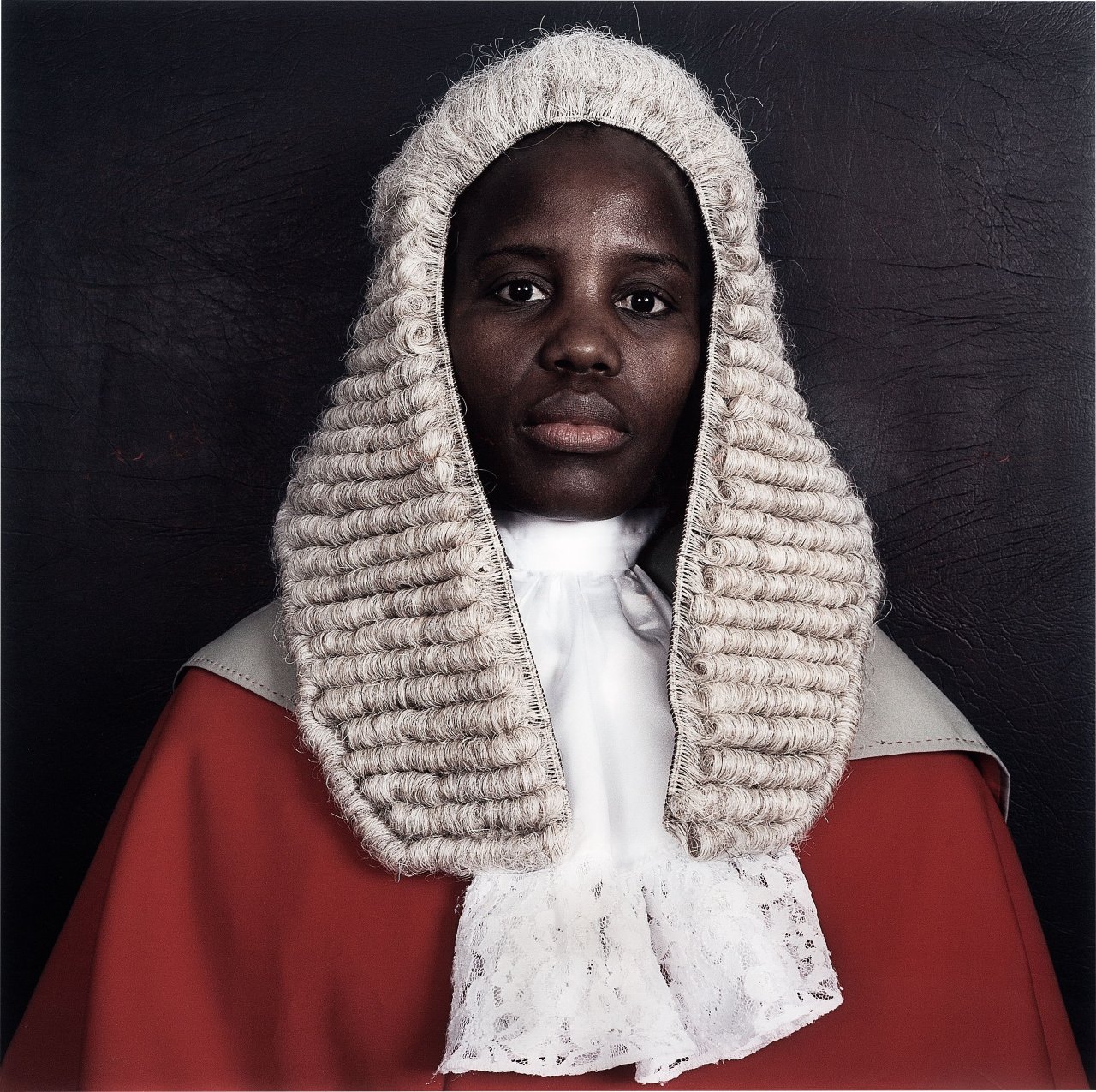 This picture shows the following artwork: Pieter Hugo. From the series ”Judges”, Botswana. 2005.