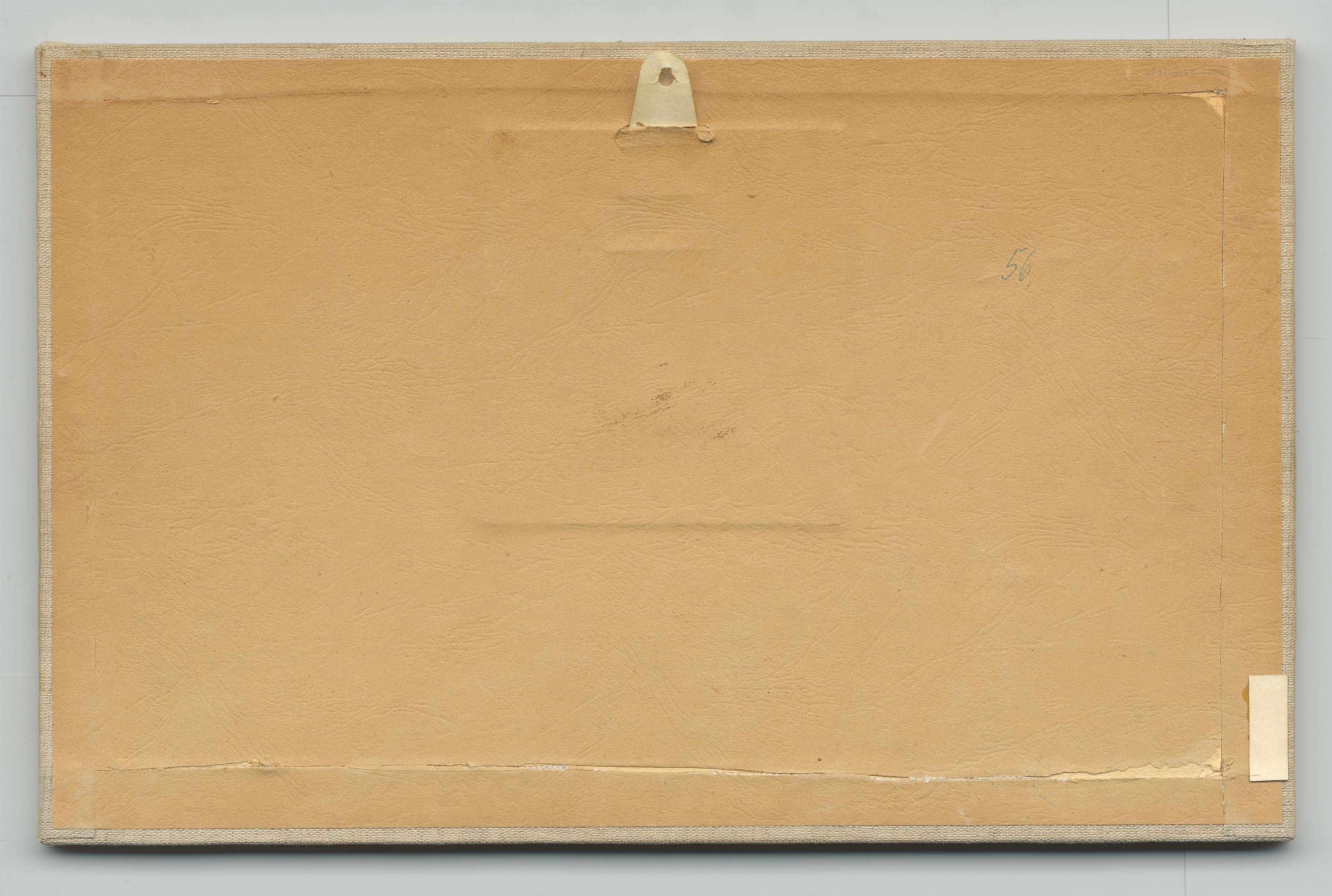 This picture shows the following artwork: Gerhard Altenbourg. ”Welches Dorf”. 1956.