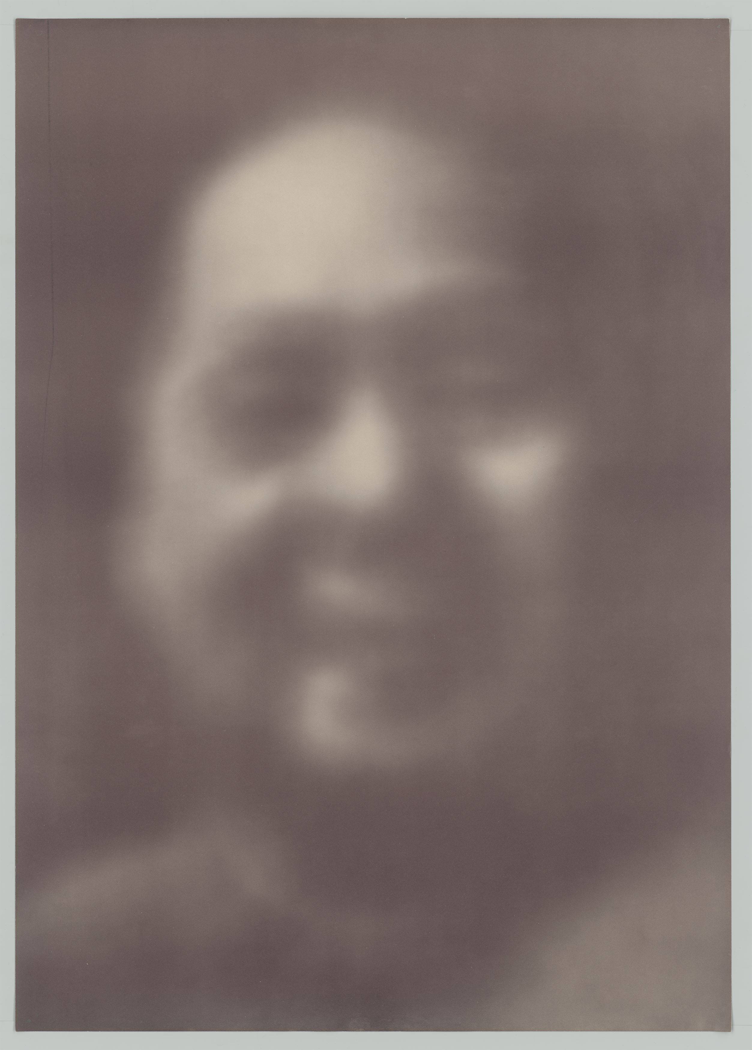 This picture shows the following artwork: Gerhard Richter. ”Mao”. 1968.