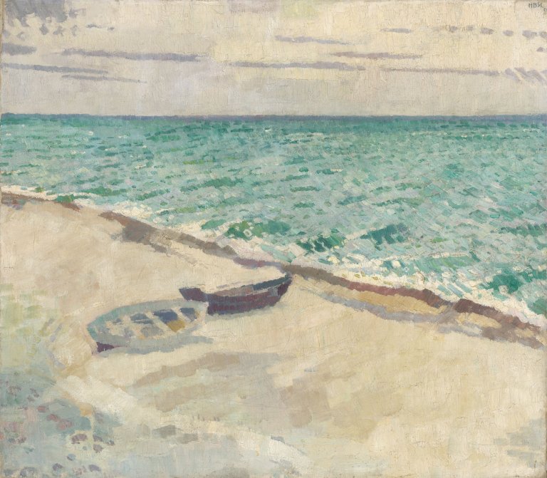 Auf diesem Bild ist das folgende Kunstwerk zu sehen: Max Beckmann. „Landwind“. 1905.