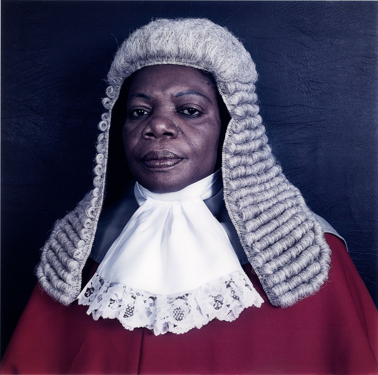 This picture shows the following artwork: Pieter Hugo. From the series ”Judges”, Botswana. 2005.