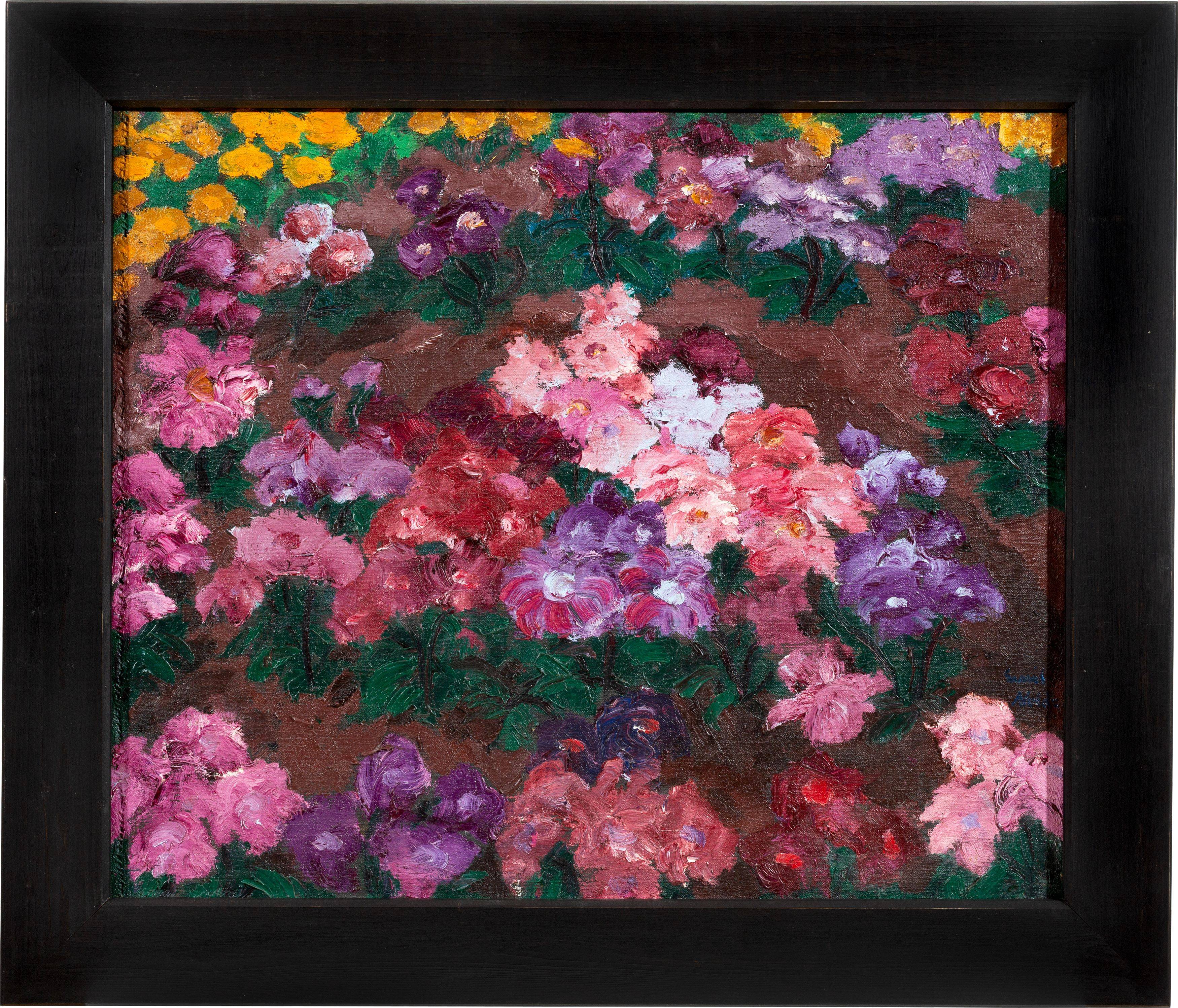 Auf diesem Bild ist das folgende Kunstwerk zu sehen: Emil Nolde. „Astern“. 1919.