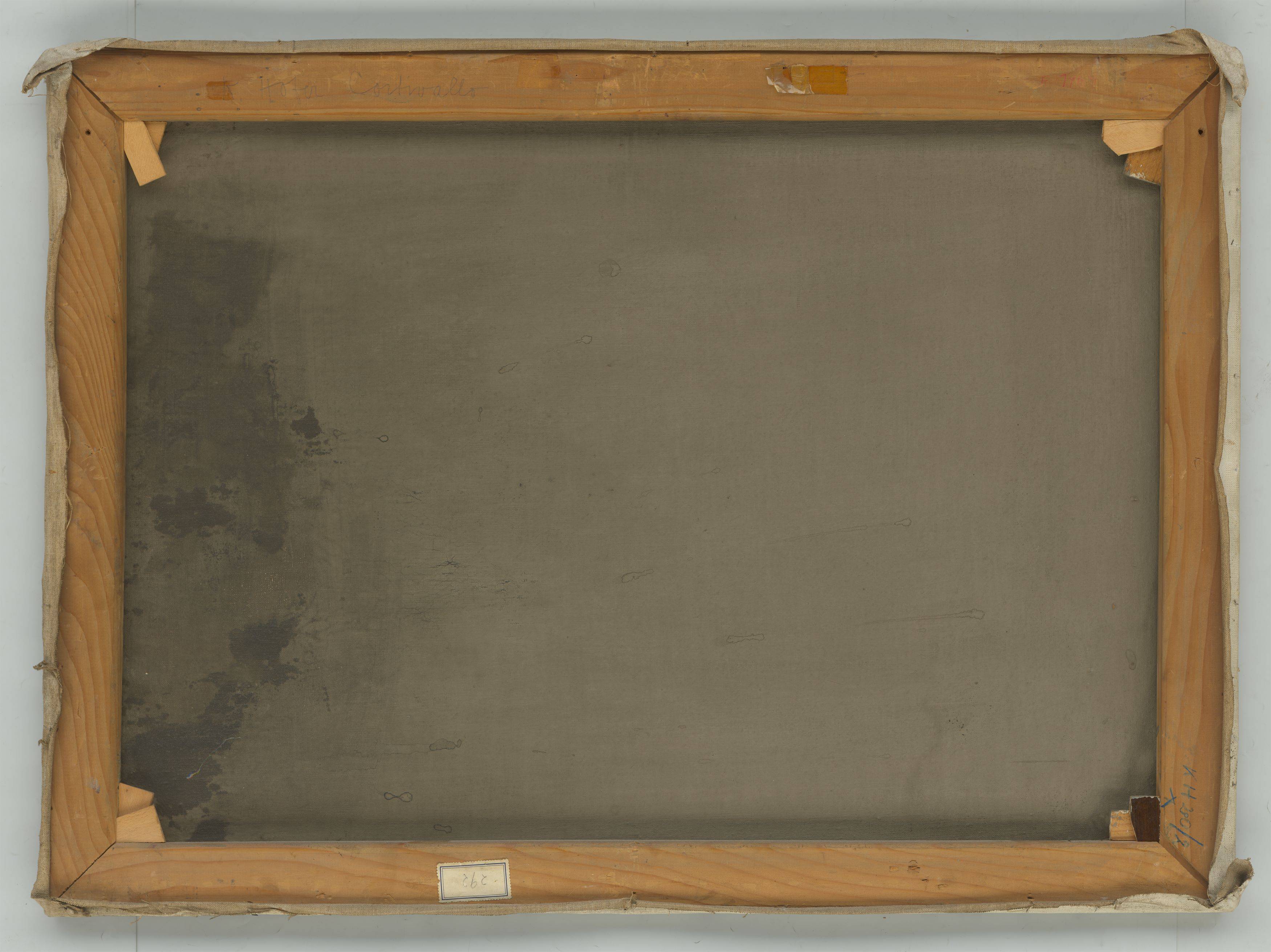 This picture shows the following artwork: Karl Hofer. ”Tessiner Landschaft bei Cortivallo”. 1937.