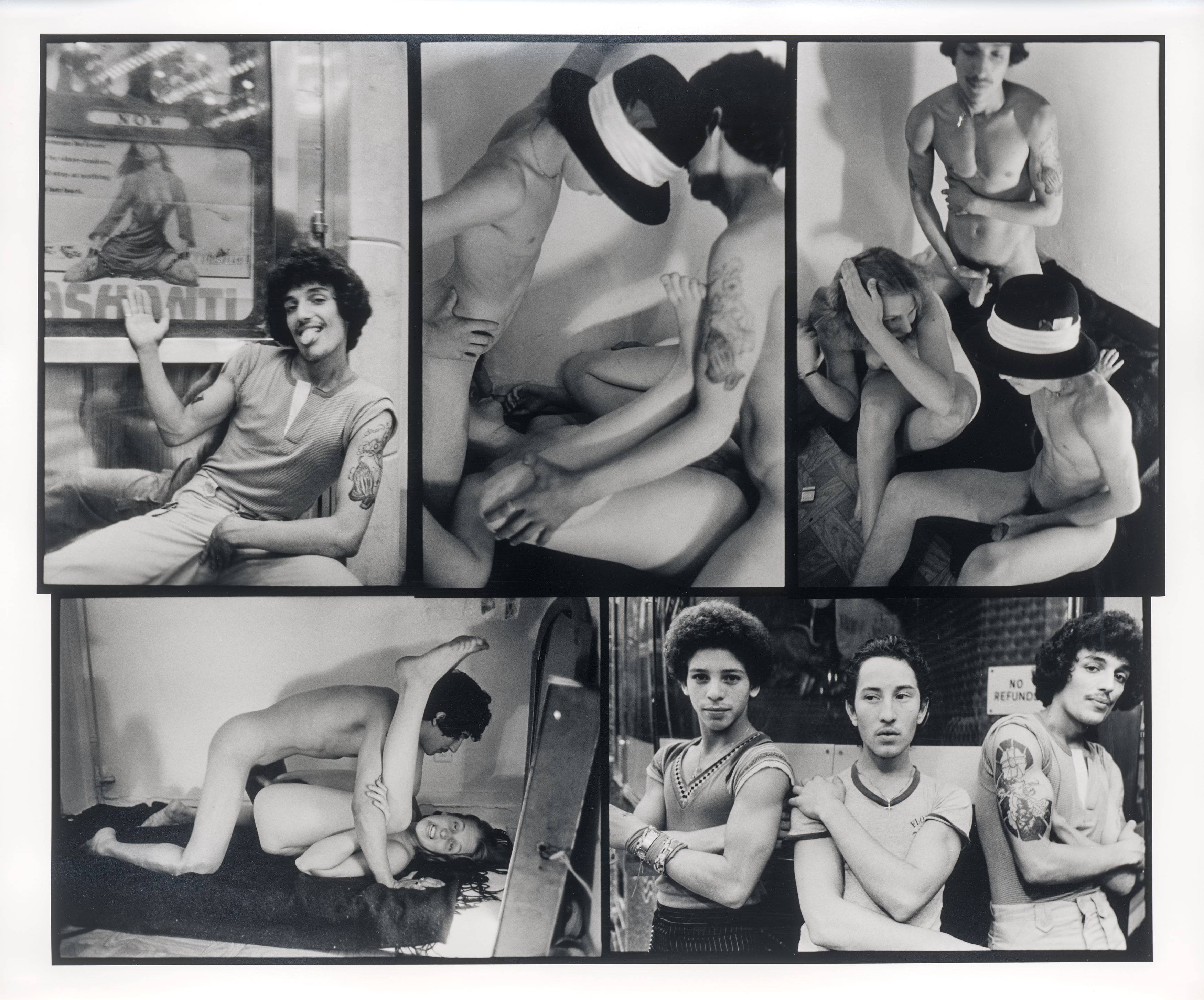 This picture shows the following artwork:  Portfolio. ”Printed Matter Photography Portfolio V: [Untitled/Nudes] Curated by Larry Clark”. 2004.