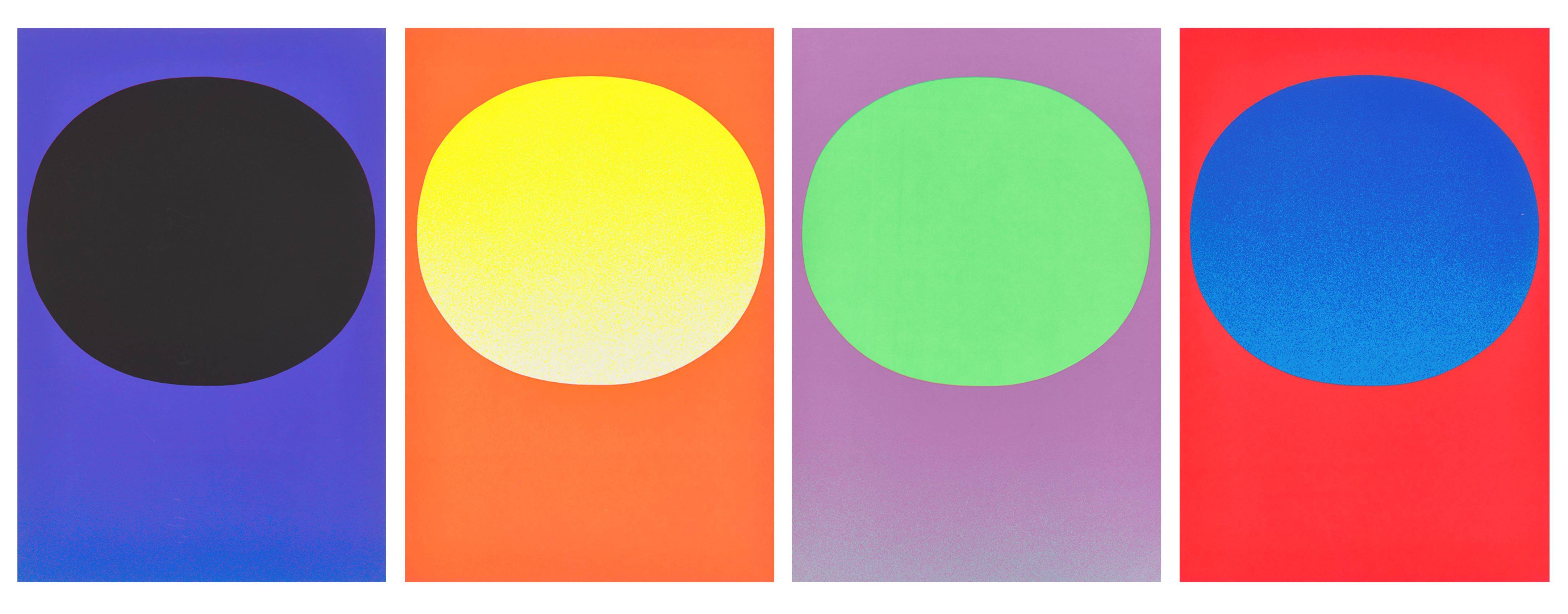 This picture shows the following artwork: Rupprecht Geiger. ”Geiger – Modulation”. 1969.