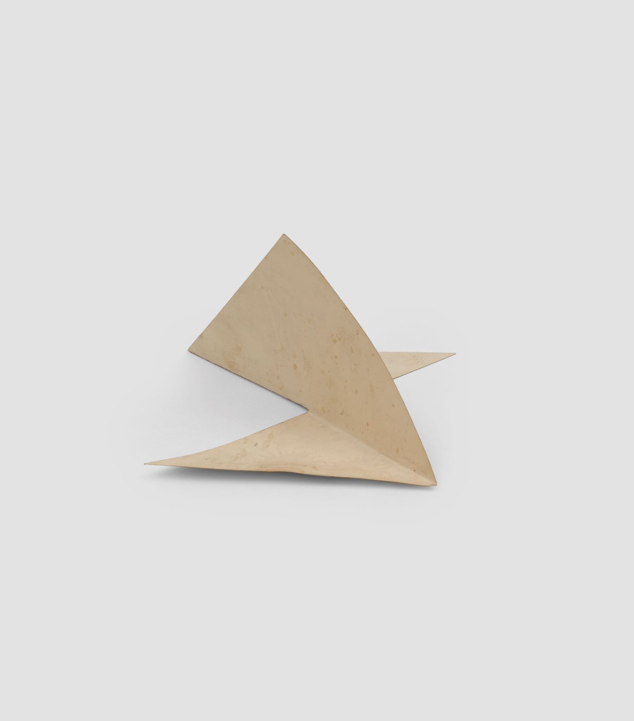 This picture shows the following artwork: Hermann Glöckner. Halb aufgeschnittenes und gebrochenes Quadrat. 1977.