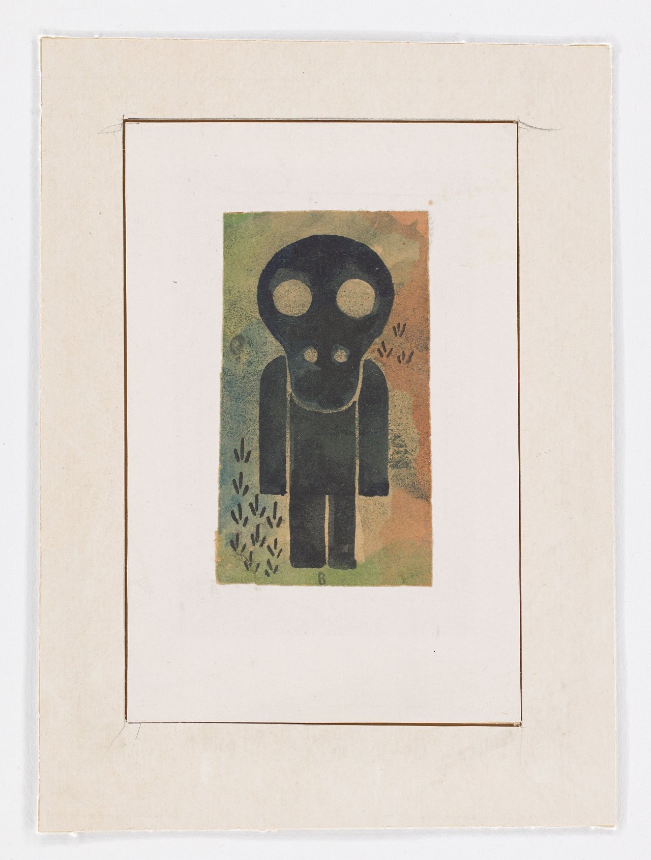Auf diesem Bild ist das folgende Kunstwerk zu sehen: Gottfried Brockmann. „Eifelgeist“, aus der Serie: „Eifelwanderung“. 1927.