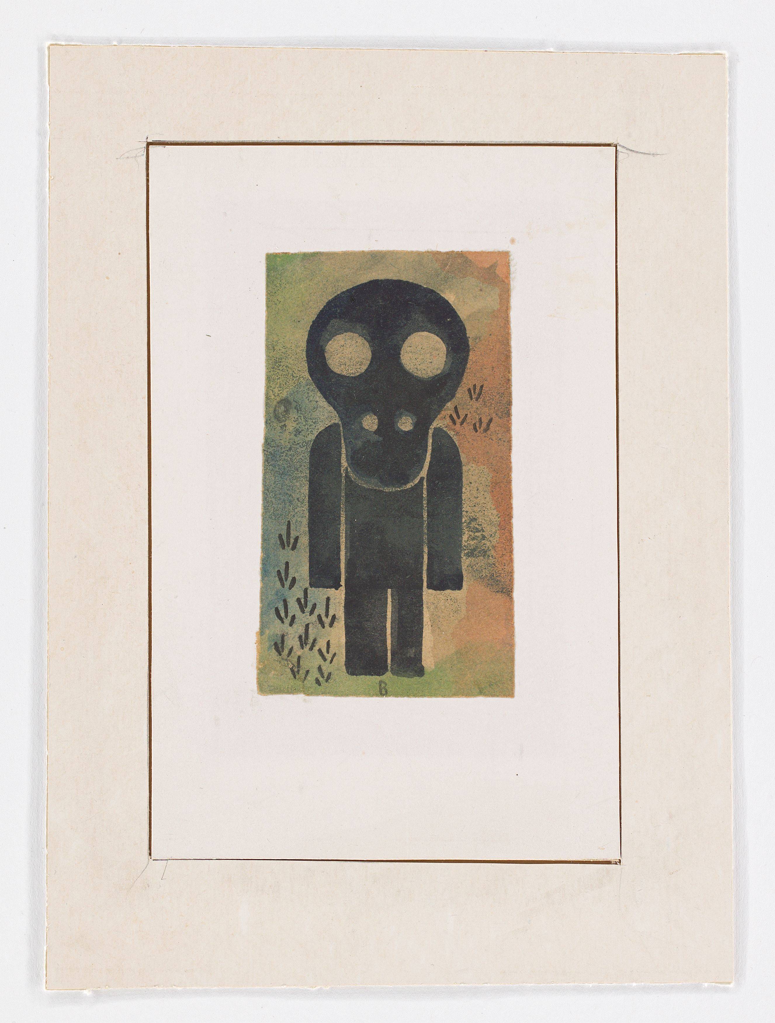 Auf diesem Bild ist das folgende Kunstwerk zu sehen: Gottfried Brockmann. „Eifelgeist“, aus der Serie: „Eifelwanderung“. 1927.
