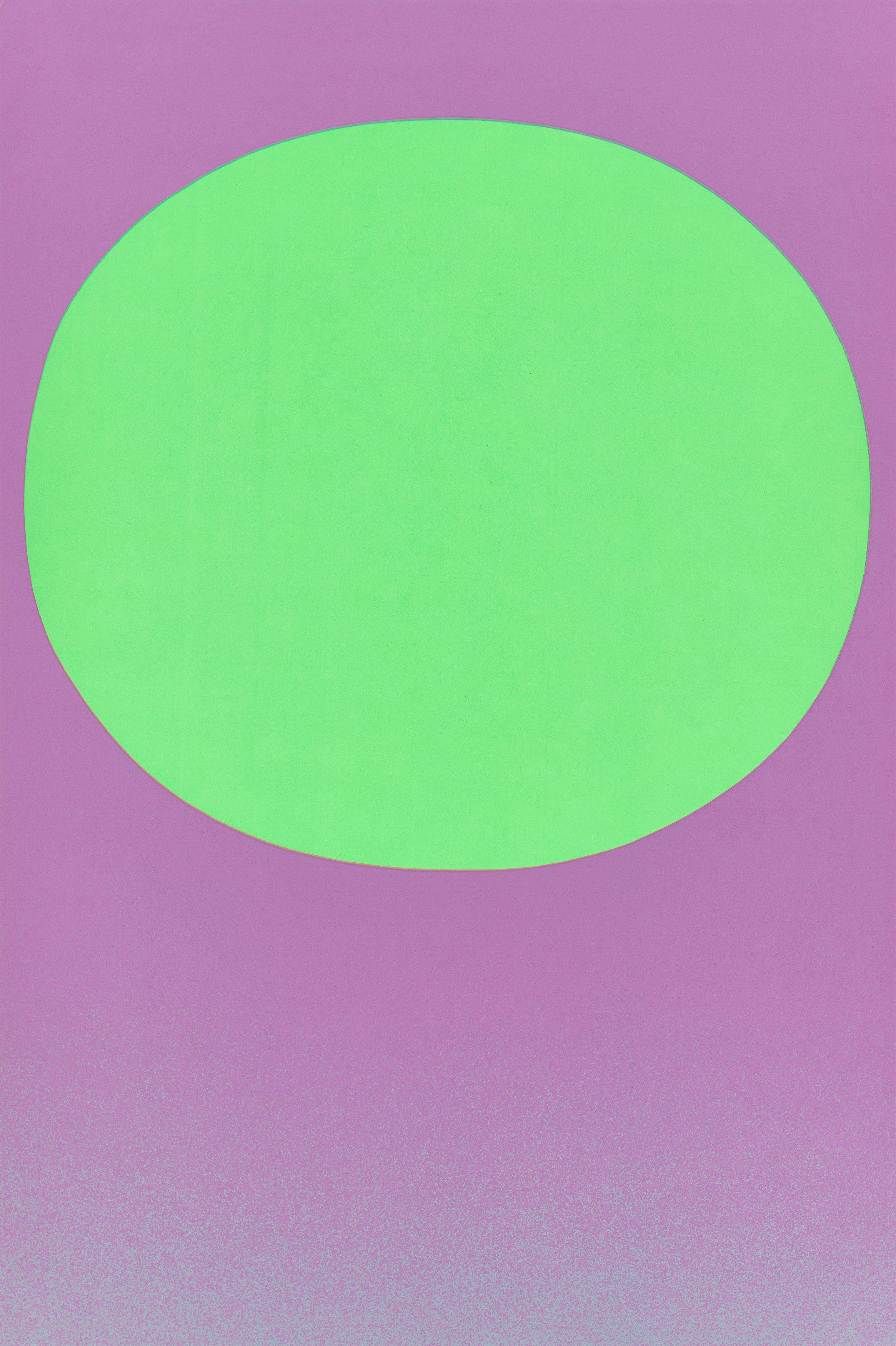 This picture shows the following artwork: Rupprecht Geiger. ”Geiger – Modulation”. 1969.