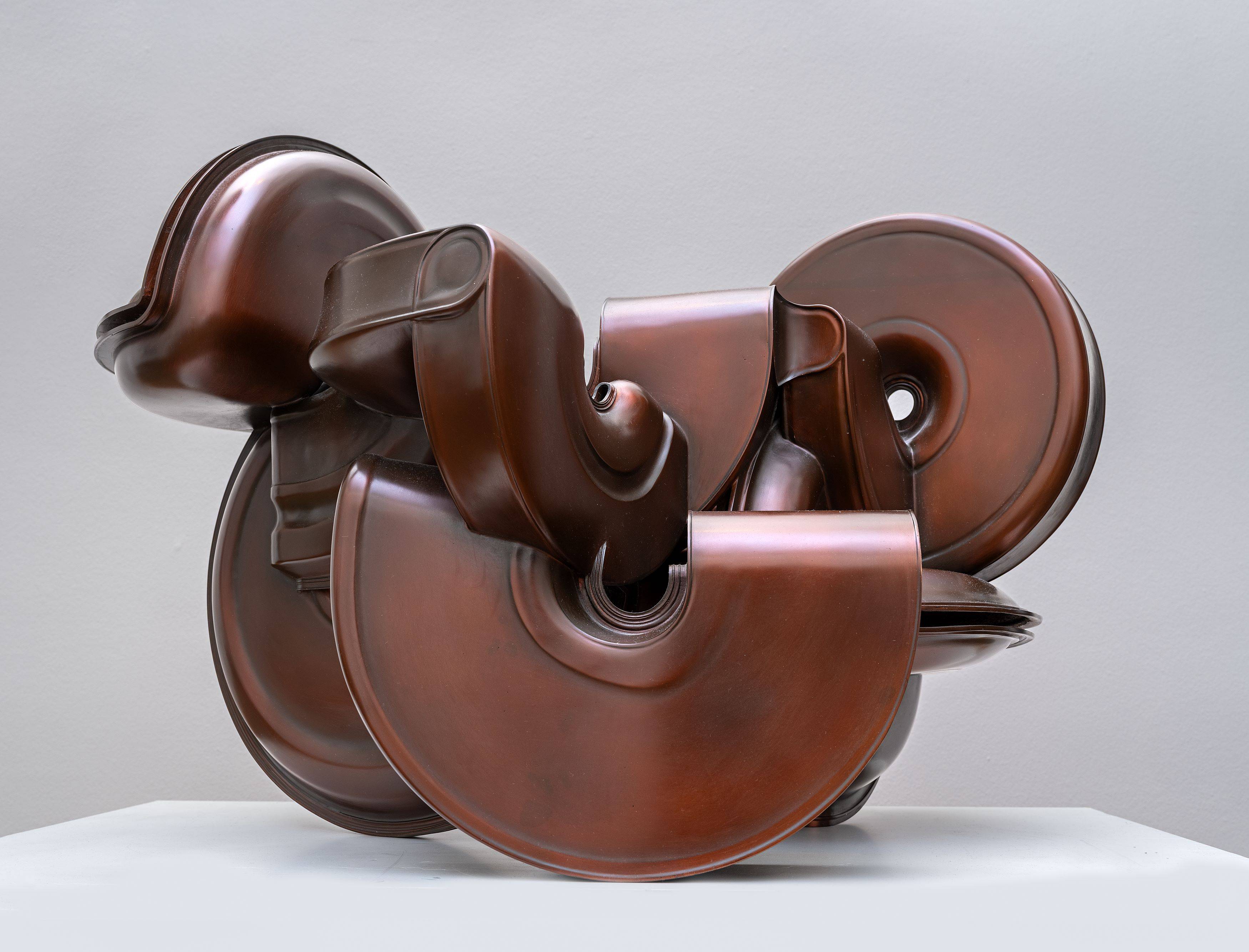 Auf diesem Bild ist das folgende Kunstwerk zu sehen: Tony Cragg. „Thinking in Circles“. 2010.