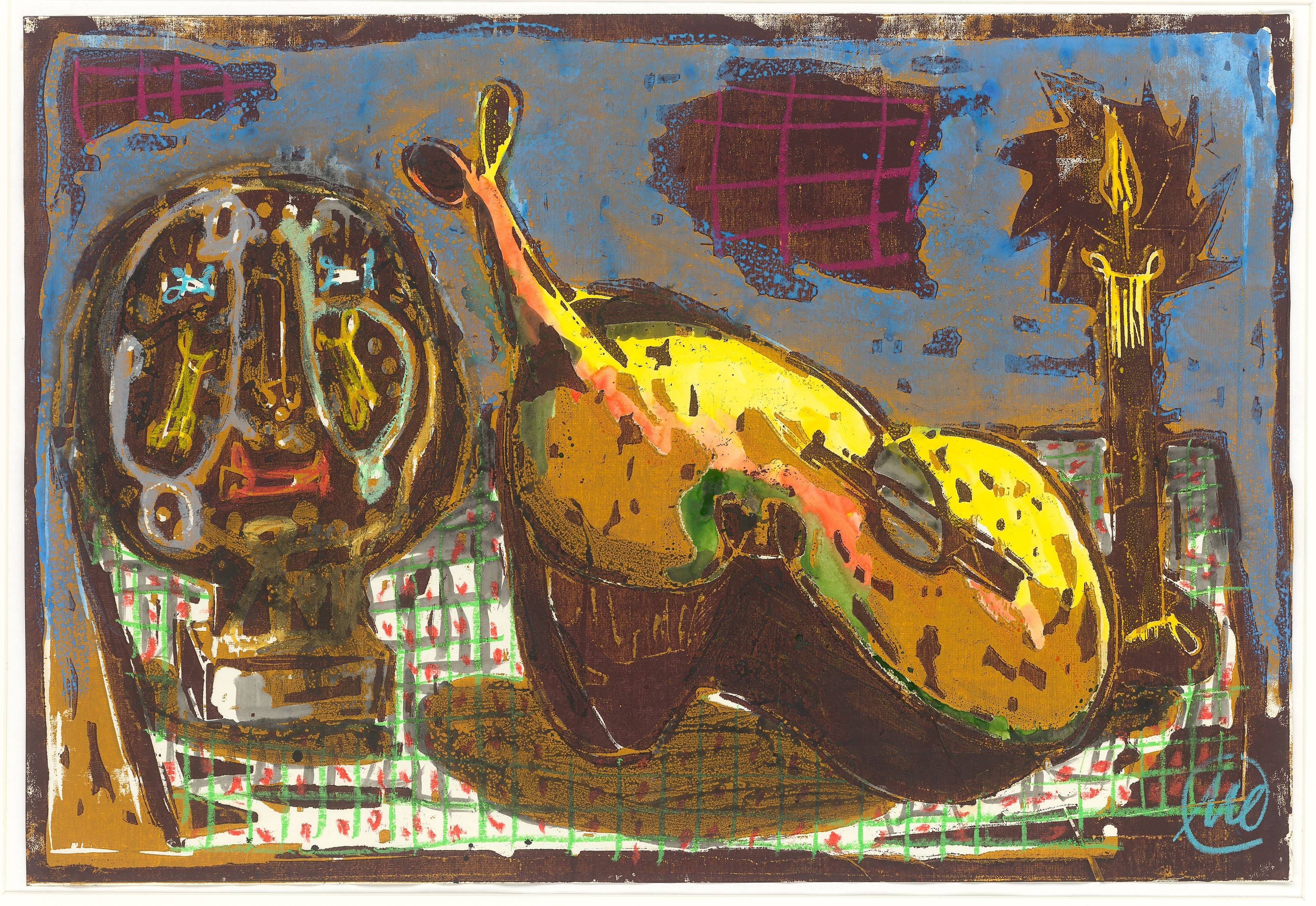 This picture shows the following artwork: Markus Lüpertz. Untitled. 1980.