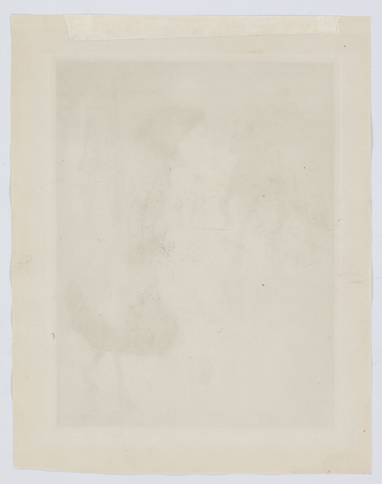 Auf diesem Bild ist das folgende Kunstwerk zu sehen: Lesser Ury. „Dame, eine Pferdedroschke rufend“. Um 1920.