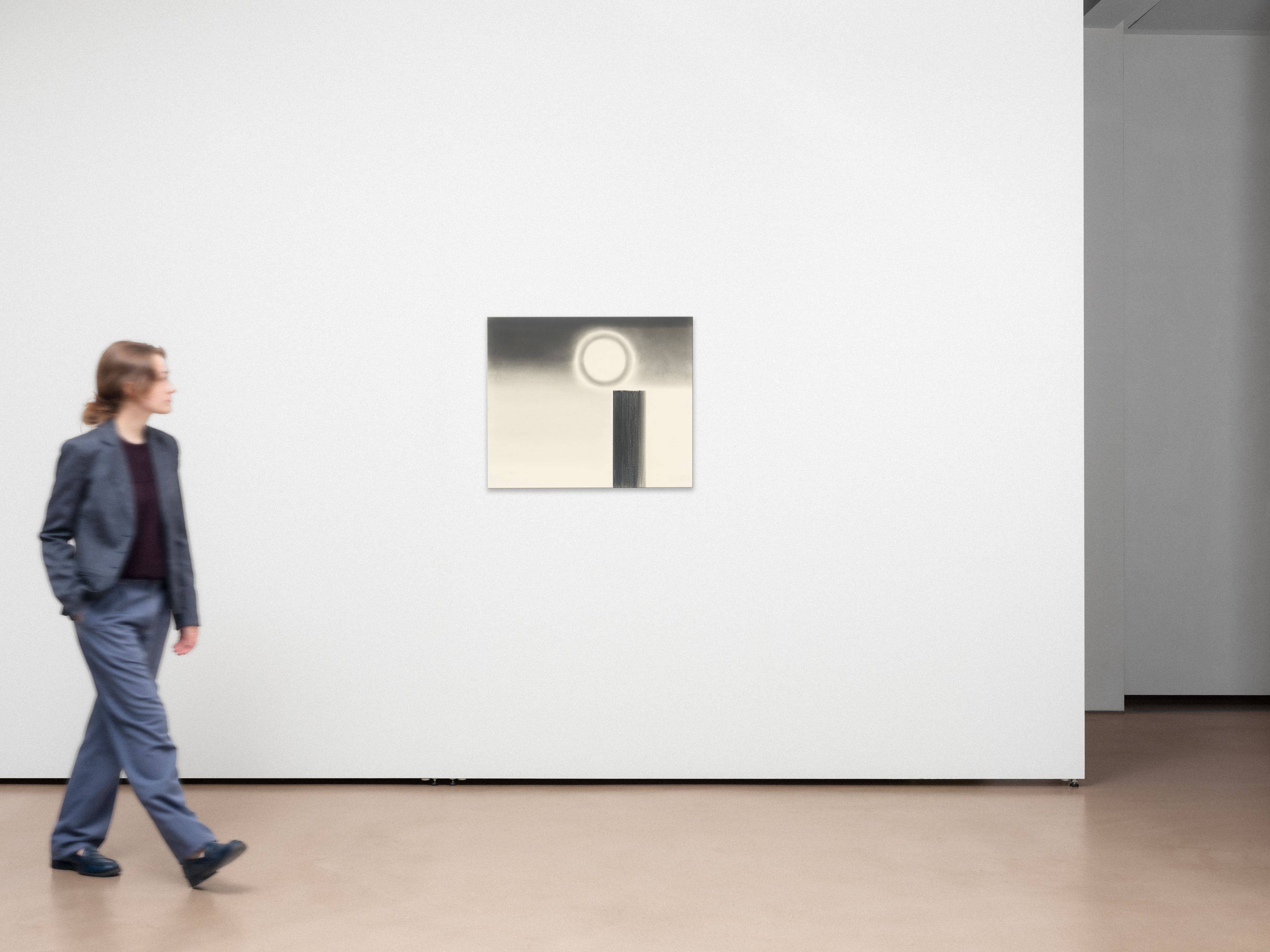 This picture shows the following artwork: Rupprecht Geiger. ”Gr. 2/87”. 1987.