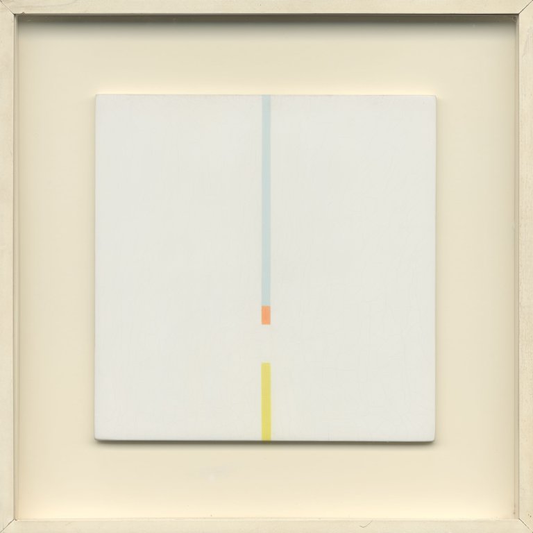 This picture shows the following artwork: Antonio Calderara. ”Tensione verticale interrotta”. 1967/68.